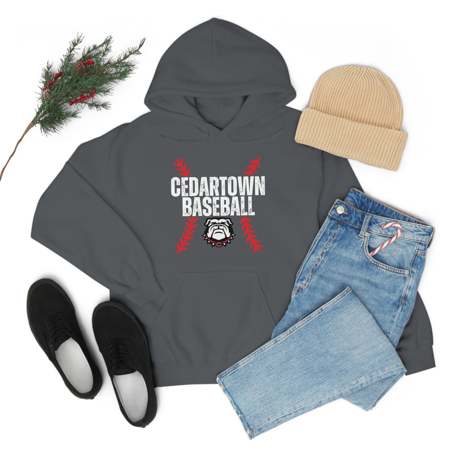 Cedartown Baseball Unisex Heavy Blend Hooded Sweatshirt