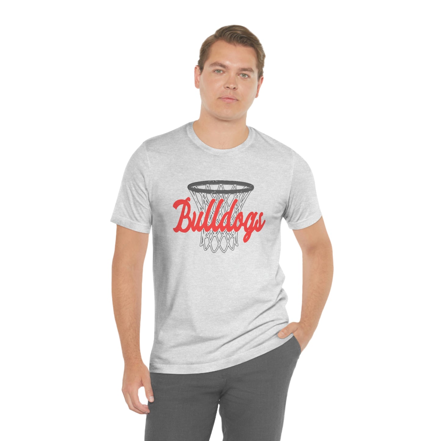 Bulldogs Basketball Soft Style Unisex Jersey Short Sleeve Tee