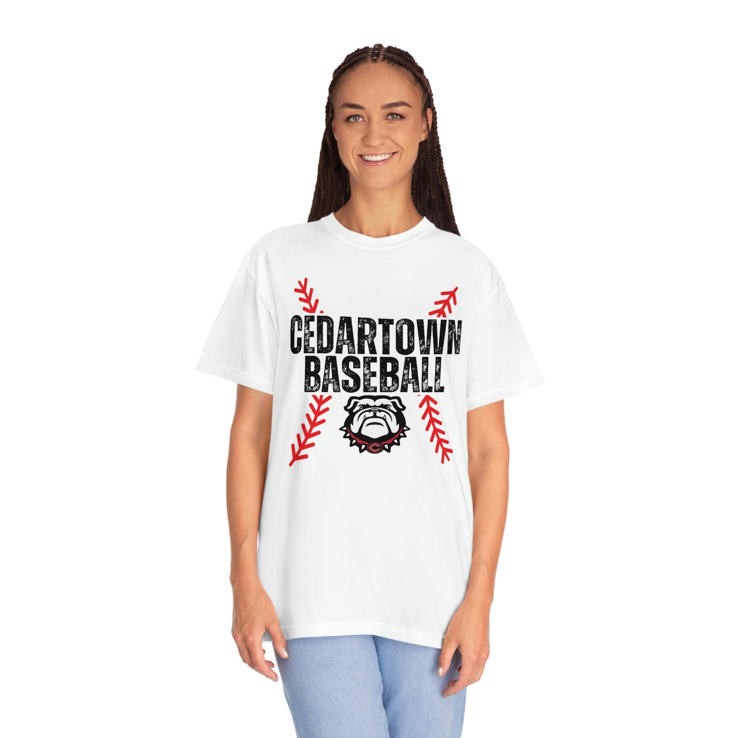 Cedartown Baseball Comfort Colors 1717 Unisex Garment-Dyed T-shirt