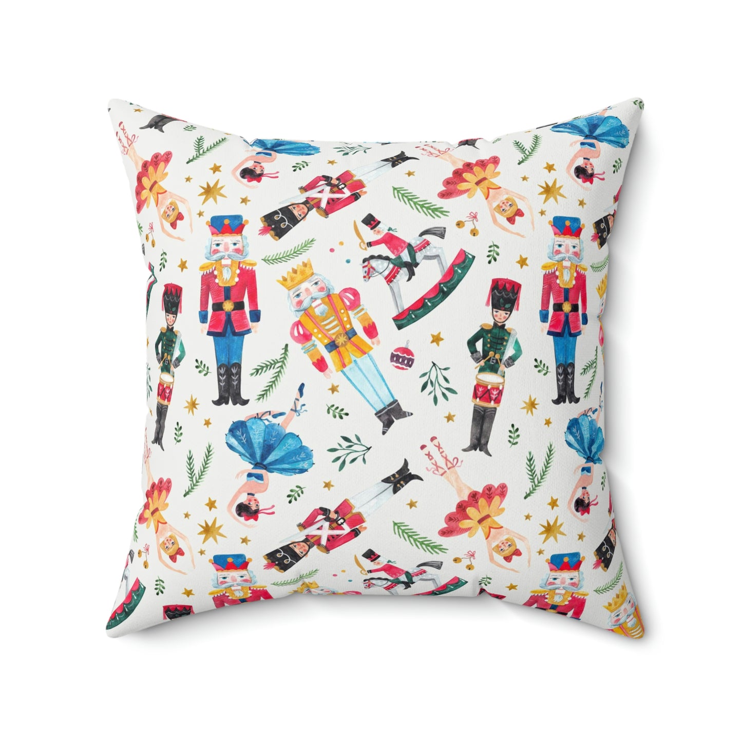 Nutcracker Christmas Pillow Case