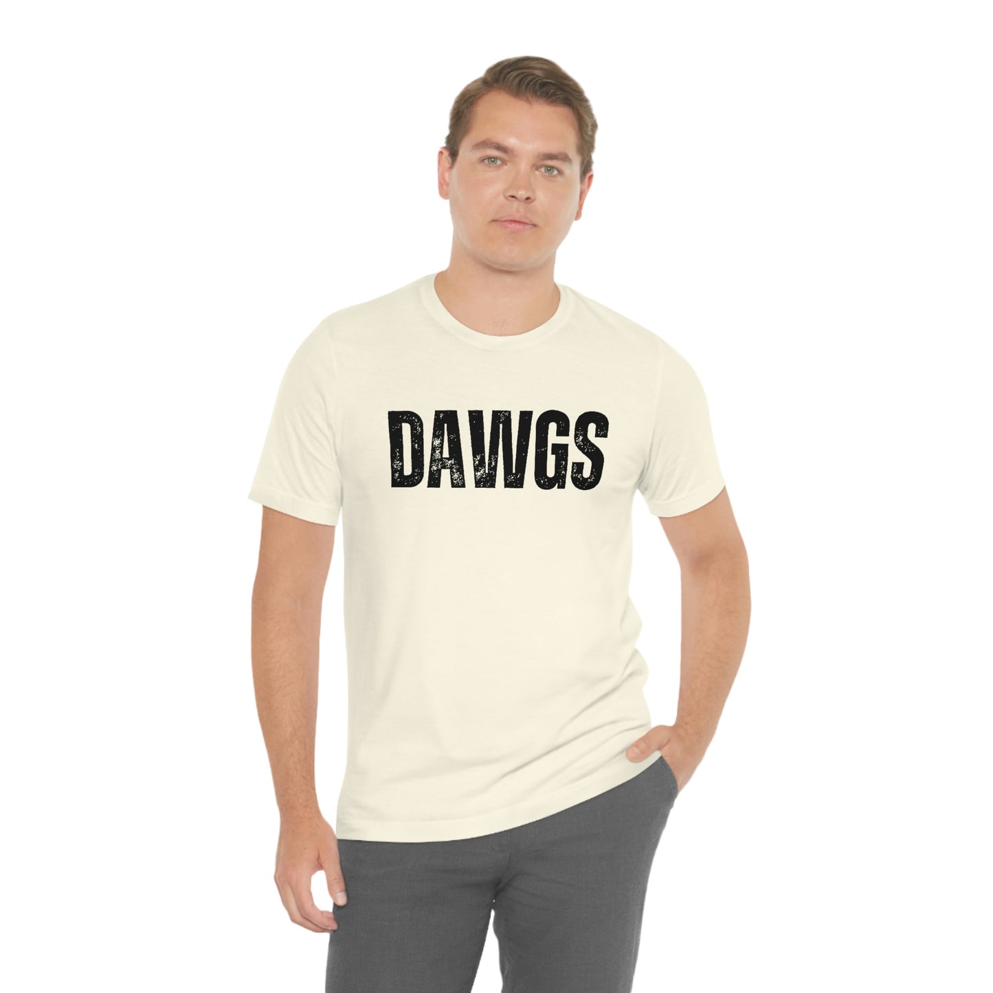 Dawgs Women's and Men's Bella+Canvas 3001 Unisex Jersey Short Sleeve Tee