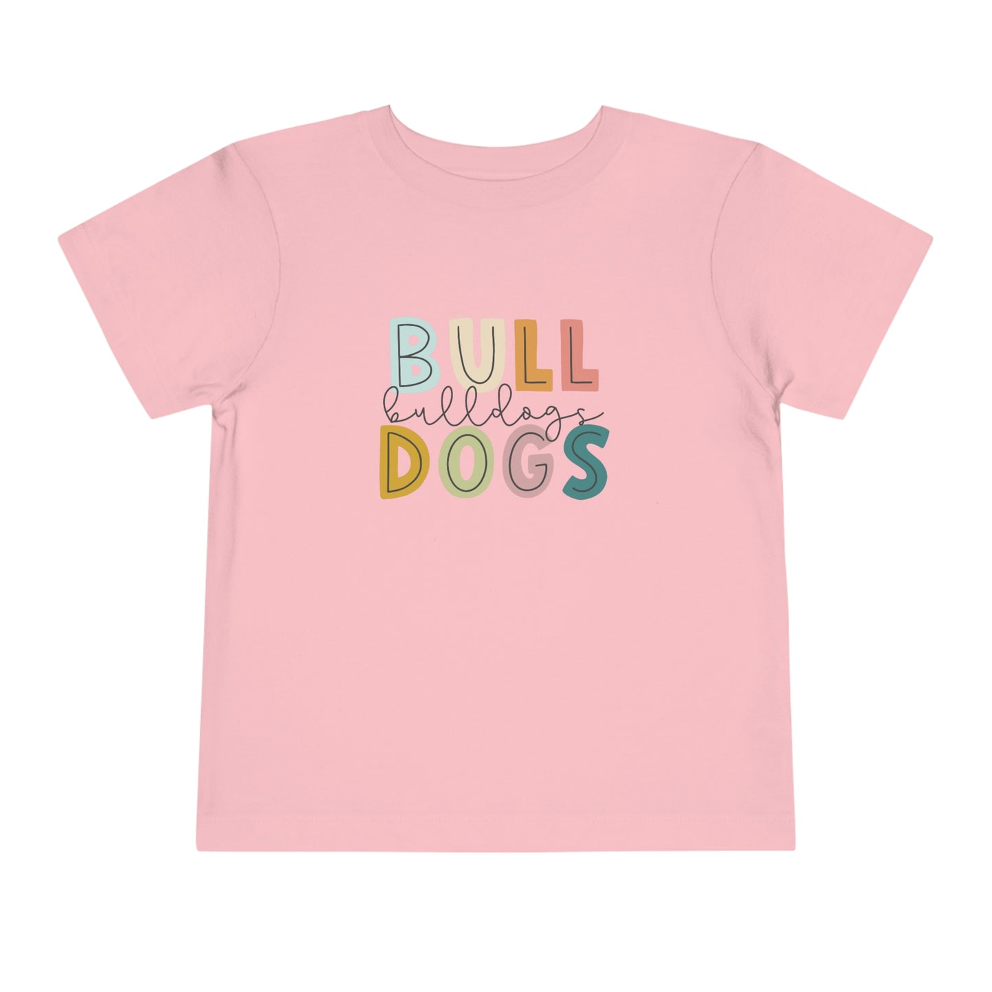 Bulldogs Bella+Canvas 3001 Toddler Short Sleeve Tee