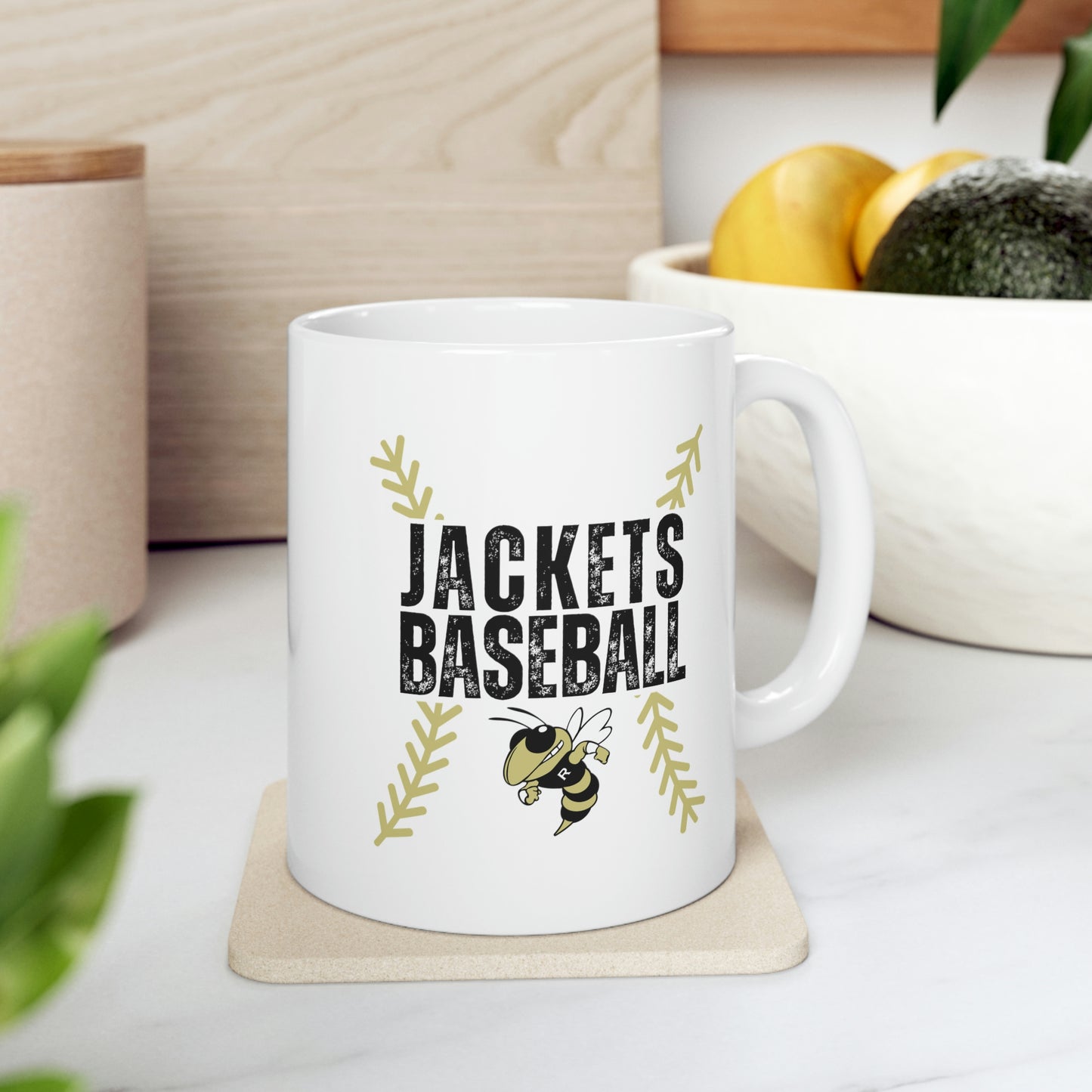 Jackets Baseball Double sided Ceramic Mug 11oz