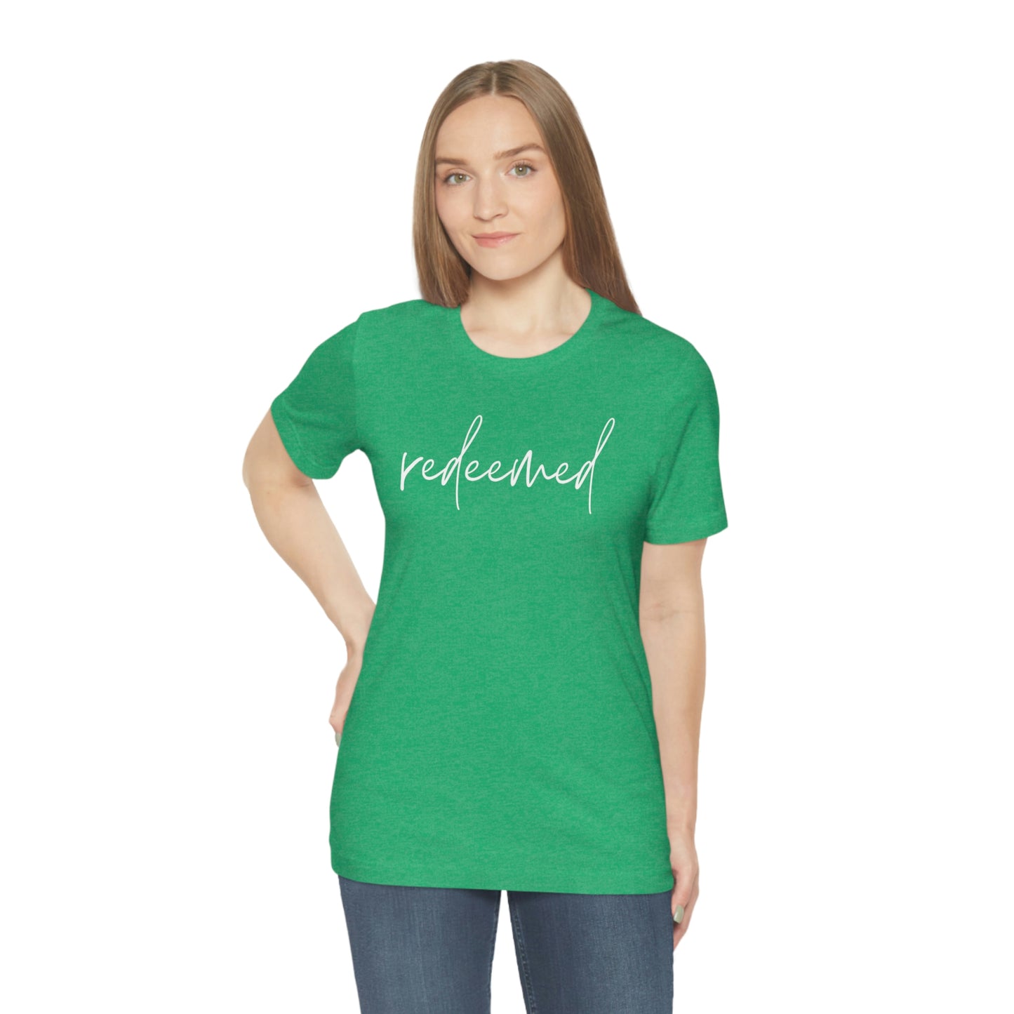 Redeemed Bella+Canvas Unisex Jersey Short Sleeve Tee