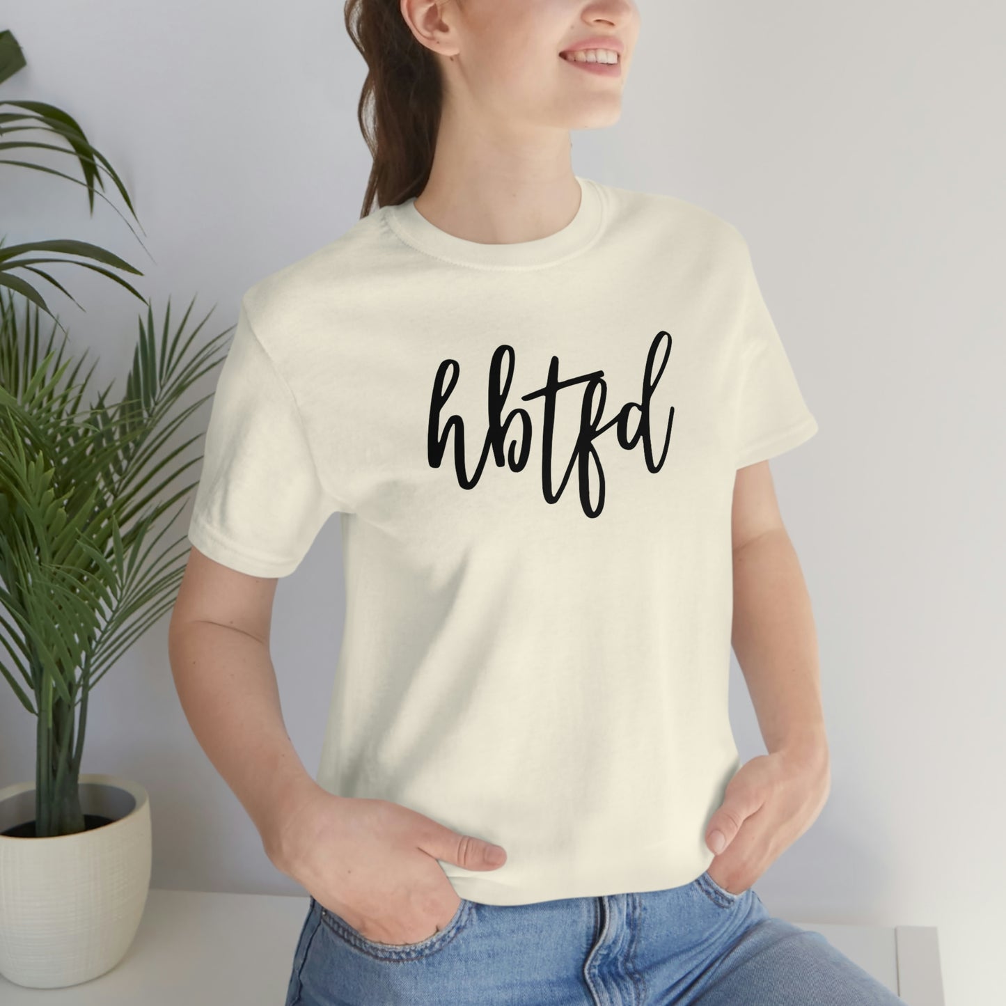 HBTFD girlie font Georgia Bulldog Soft Style Unisex Jersey Short Sleeve Tee