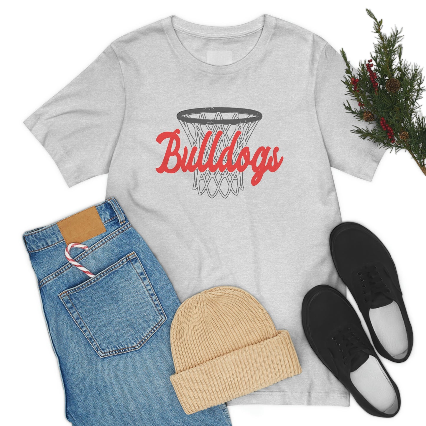 Bulldogs Basketball Soft Style Unisex Jersey Short Sleeve Tee