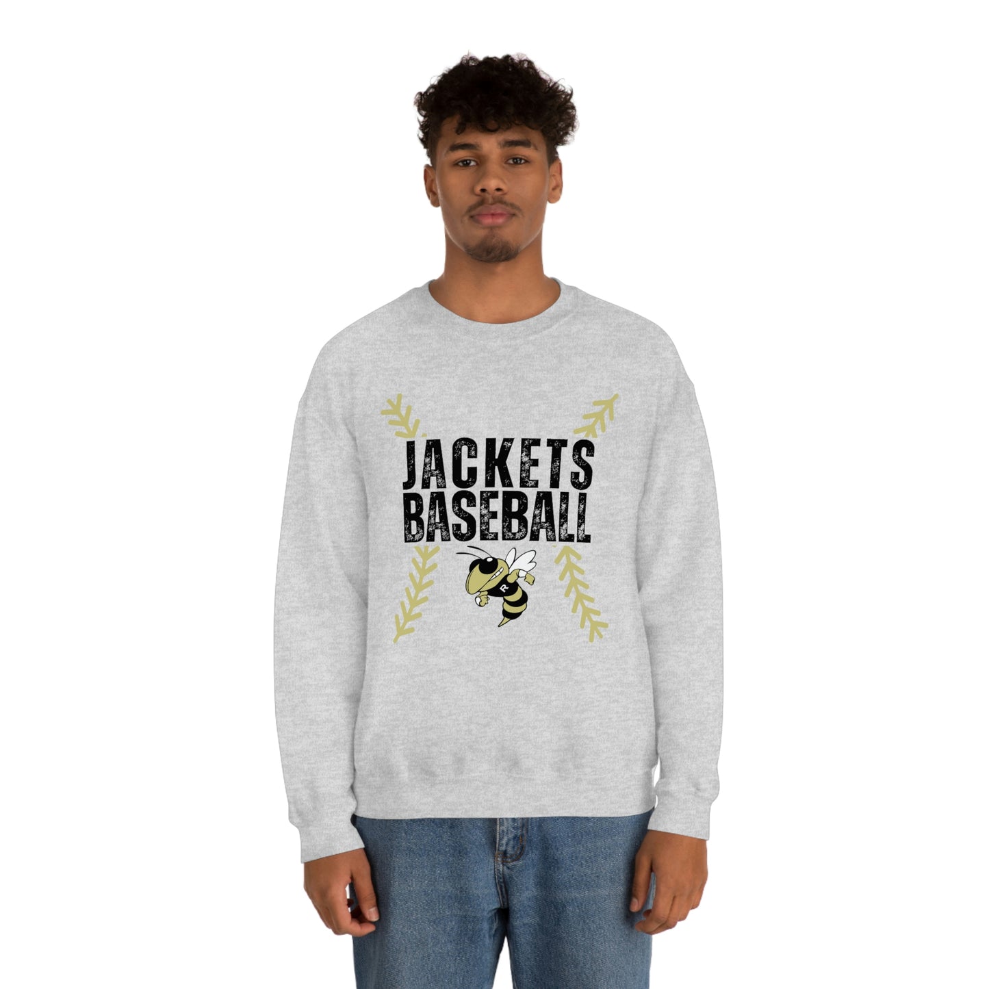 Jackets Baseball Gildan 18000 Unisex Heavy Blend Crewneck Sweatshirt