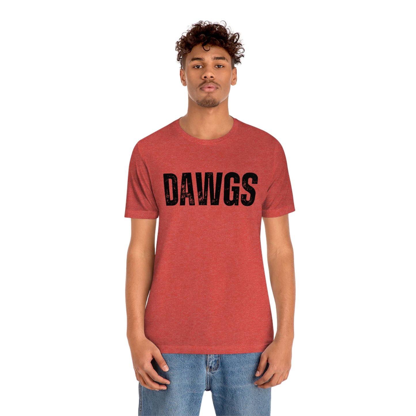 Dawgs Women's and Men's Bella+Canvas 3001 Unisex Jersey Short Sleeve Tee