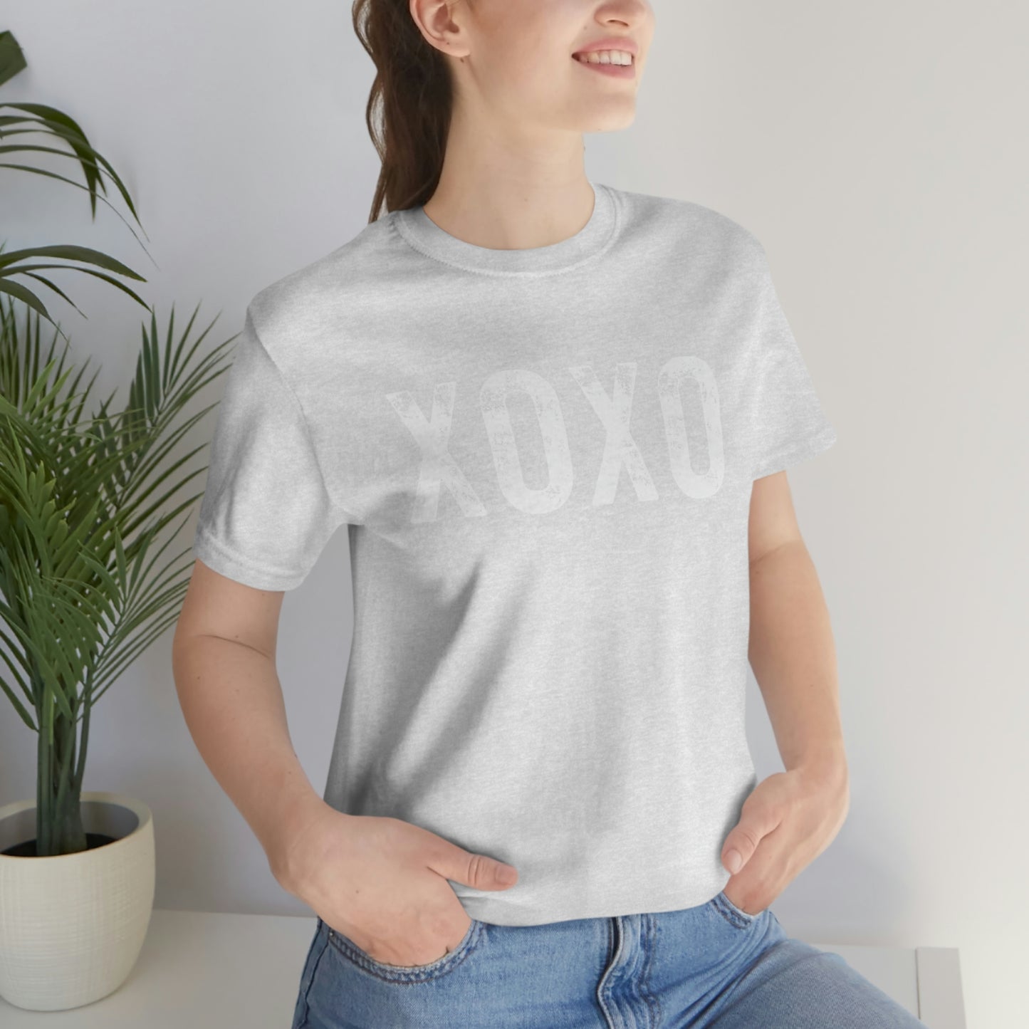 XOXO Valentine Shirt Unisex Jersey Short Sleeve Tee