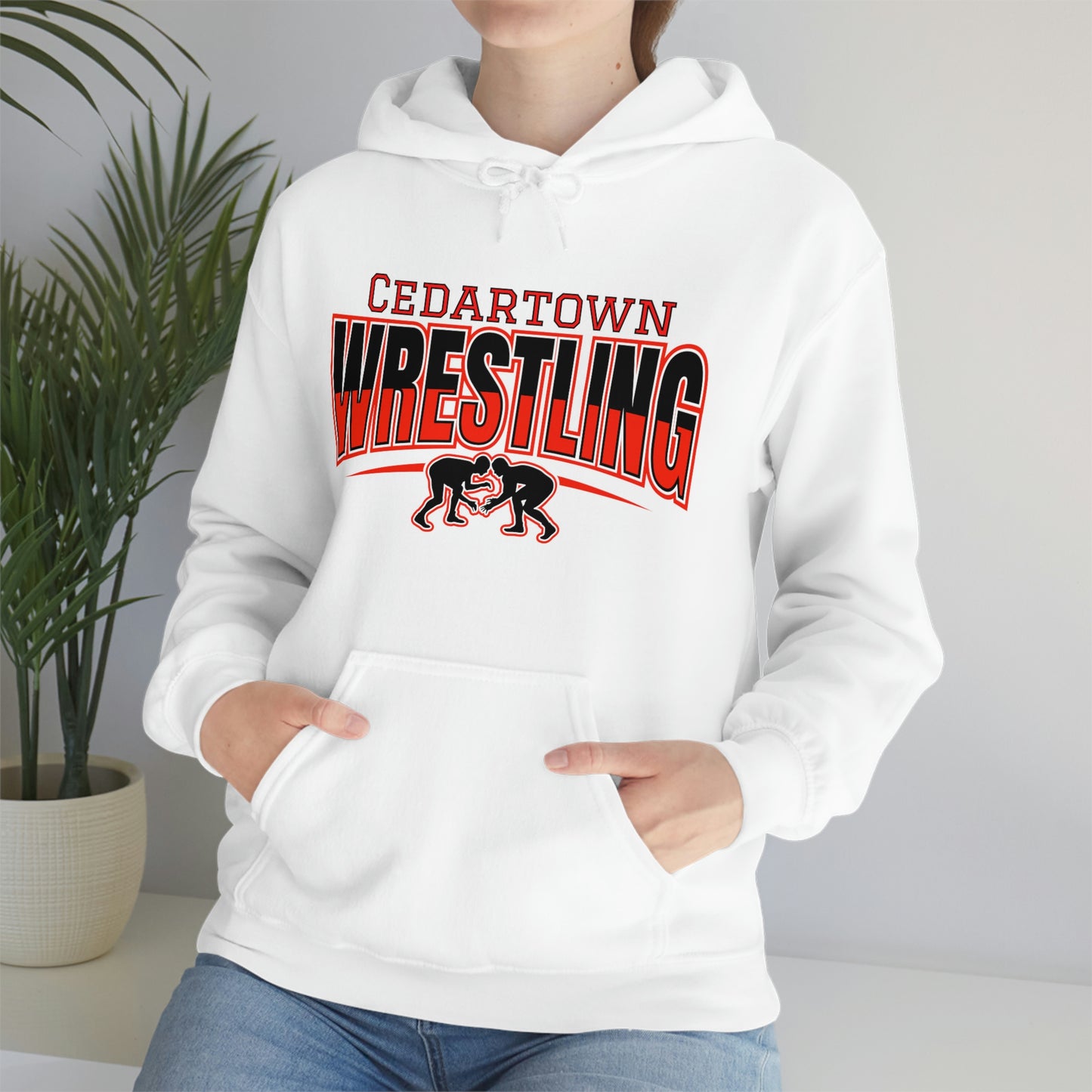 Cedartown Wrestling Unisex Heavy Blend Hooded Sweatshirt