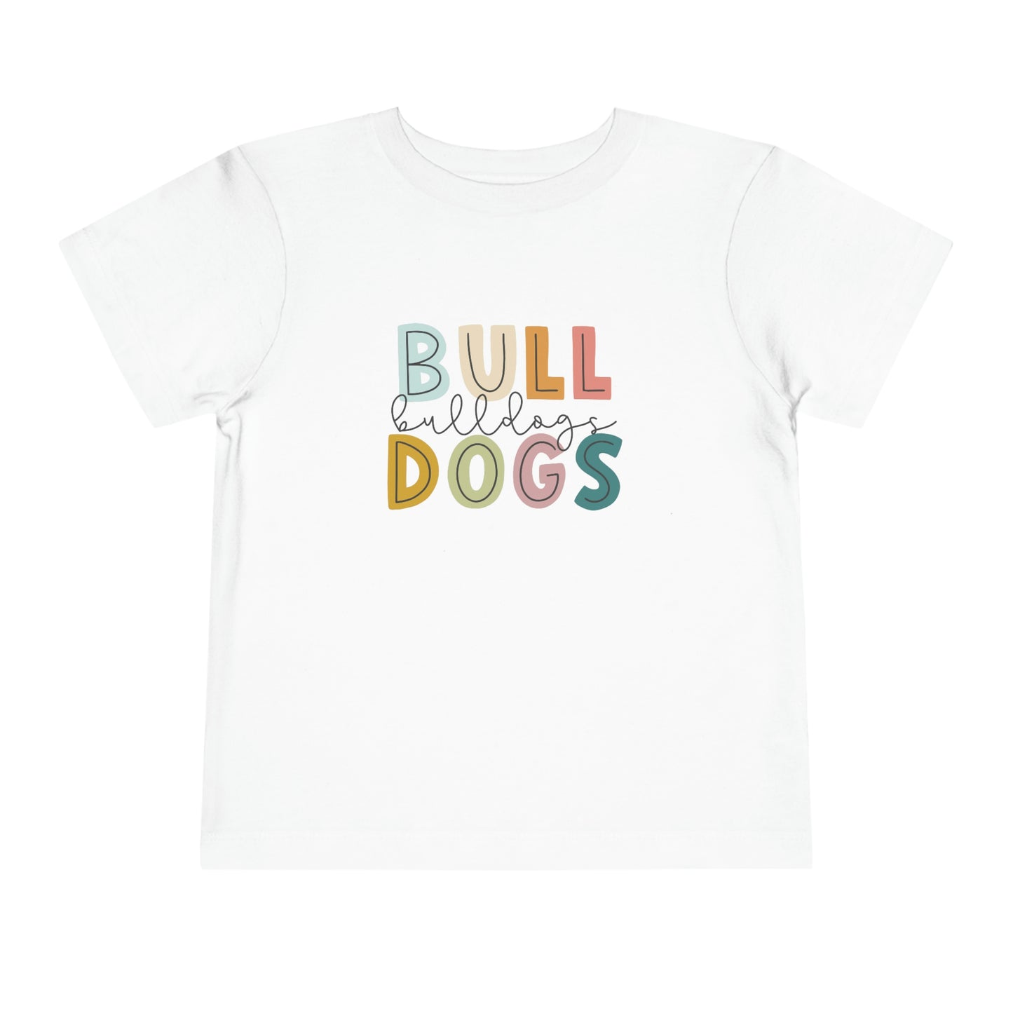 Bulldogs Bella+Canvas 3001 Toddler Short Sleeve Tee