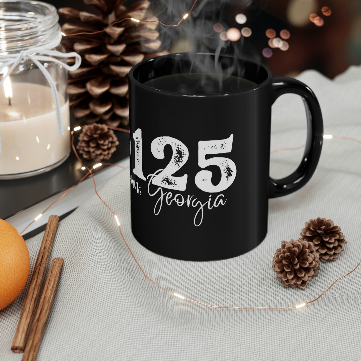 30125 Hometown mug 11oz Black Mug