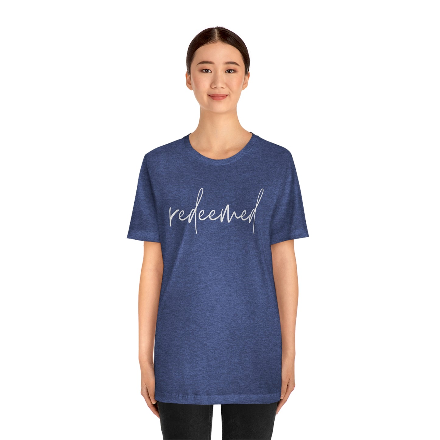 Redeemed Bella+Canvas Unisex Jersey Short Sleeve Tee