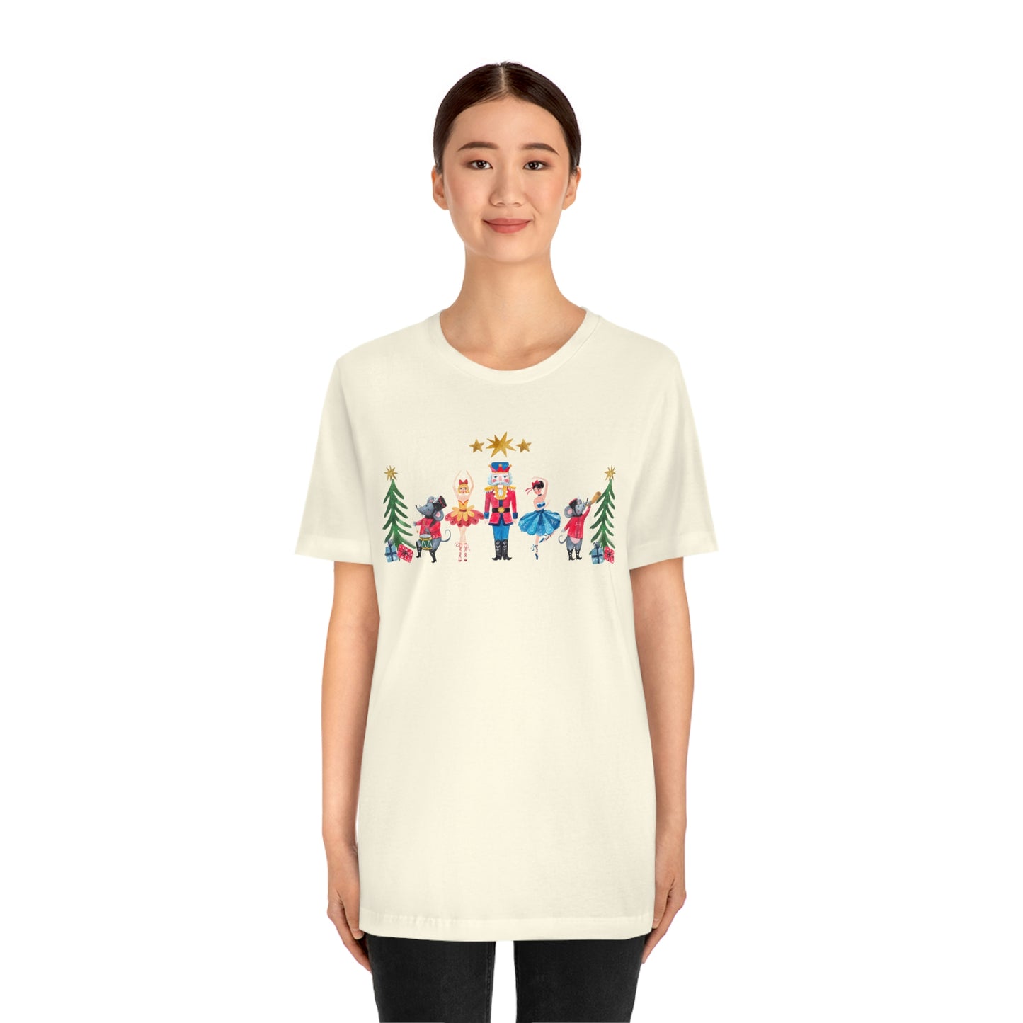 Nutcracker Christmas Unisex Jersey Short Sleeve Tee