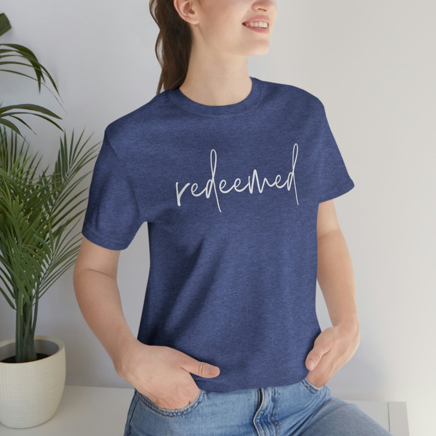 Redeemed Bella+Canvas Unisex Jersey Short Sleeve Tee