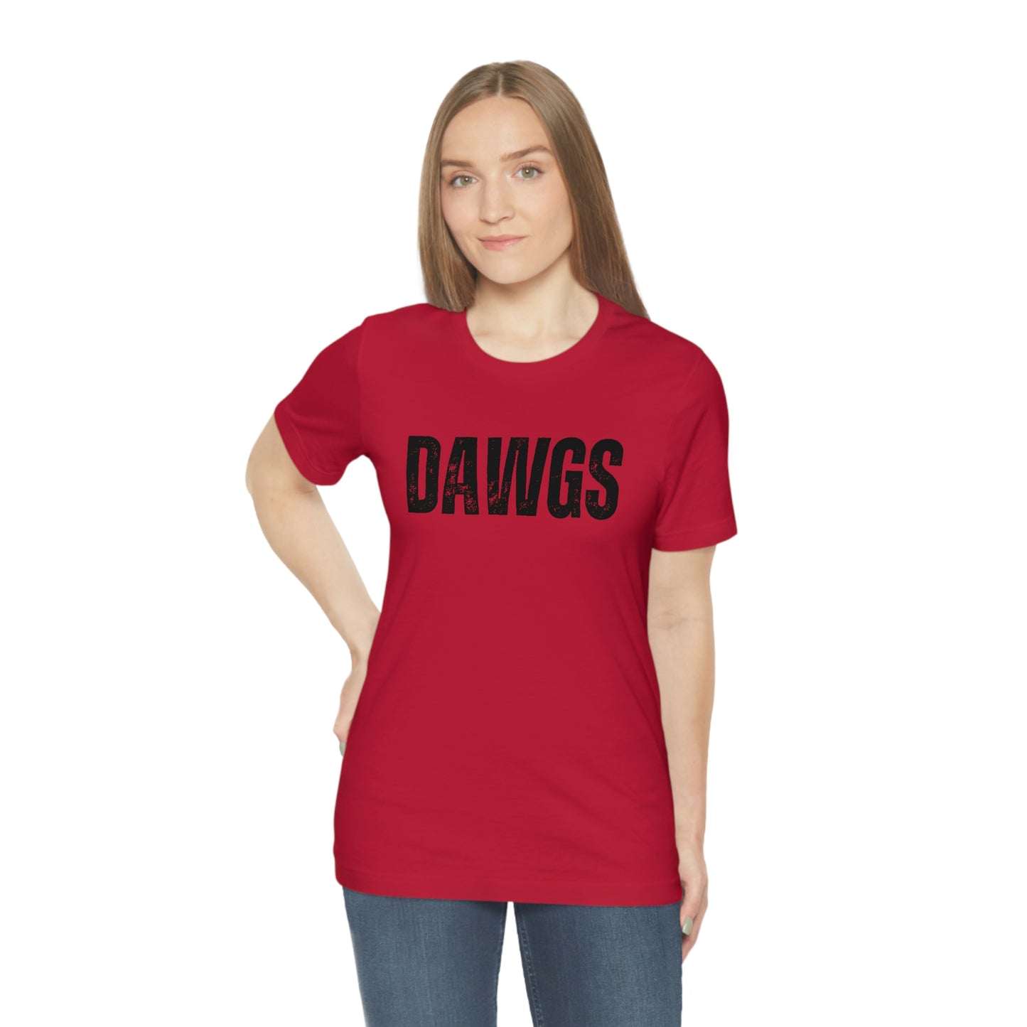 Dawgs Women's and Men's Bella+Canvas 3001 Unisex Jersey Short Sleeve Tee