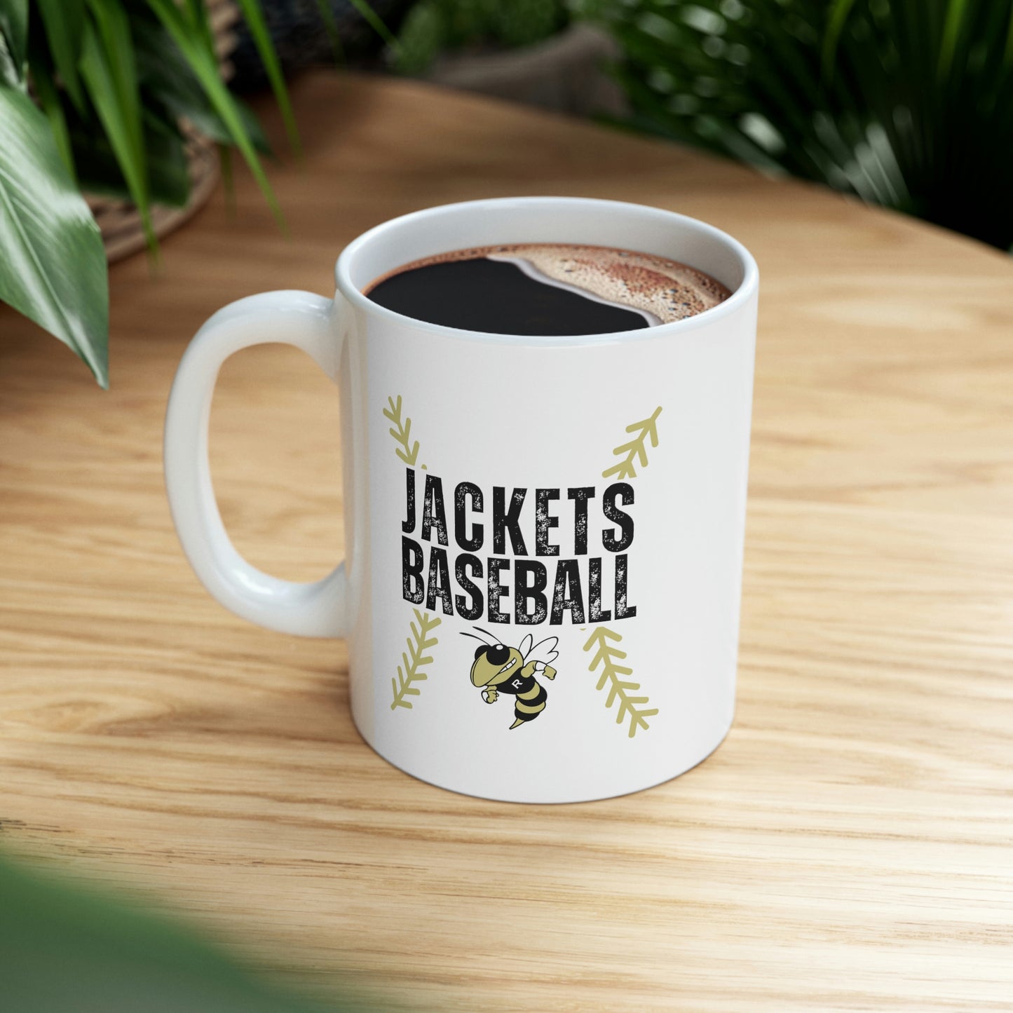 Jackets Baseball Double sided Ceramic Mug 11oz