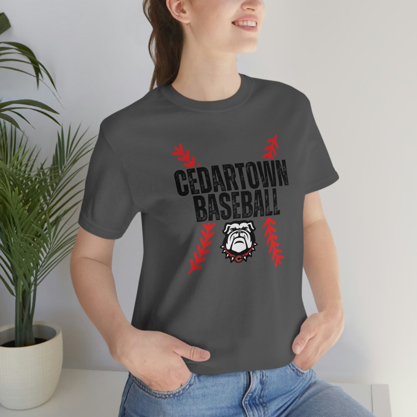 Cedartown Baseball Bella+Canvas 3001 Unisex Jersey Short Sleeve Tee