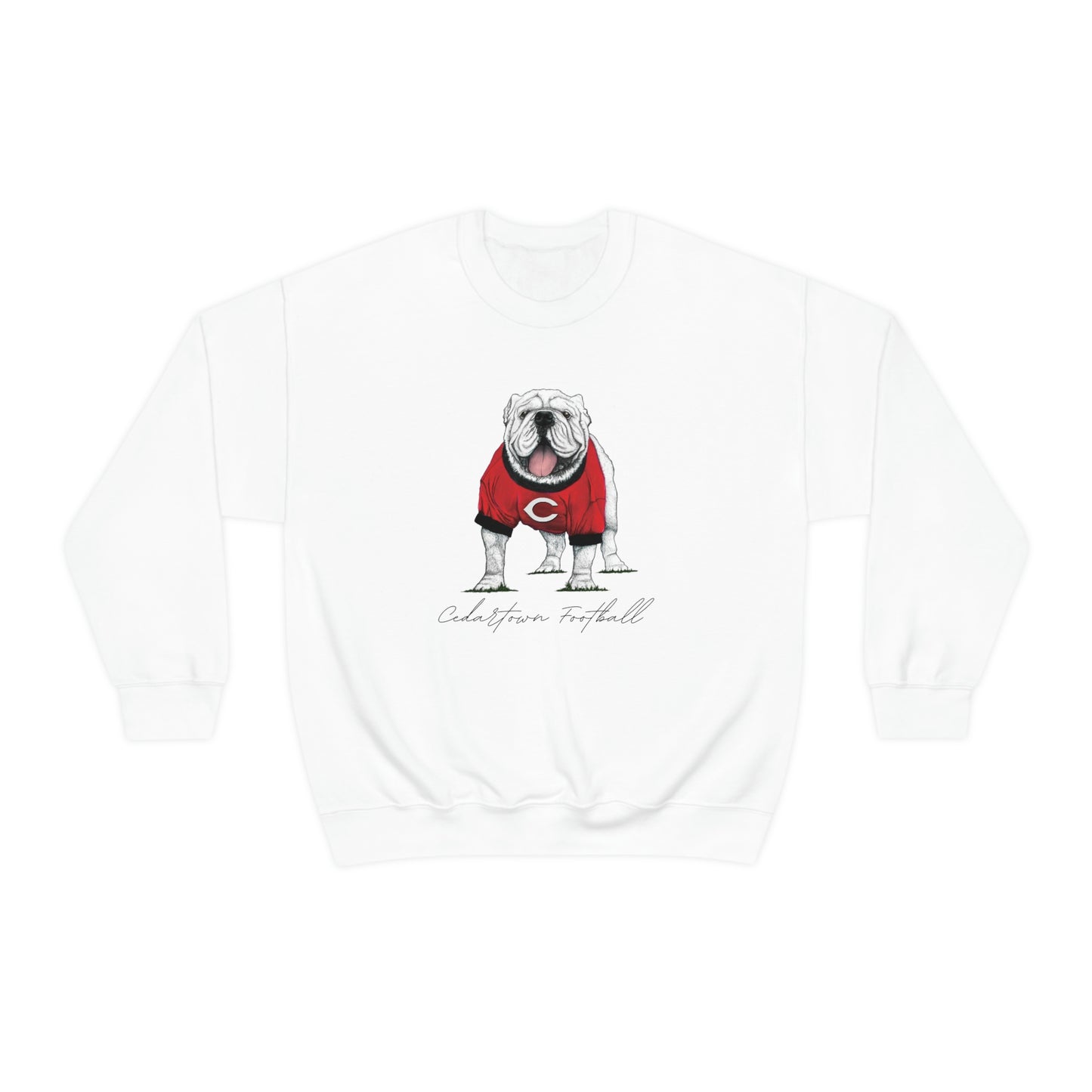 Cedartown Football Gildan 18000 Unisex Heavy Blend Crewneck Sweatshirt