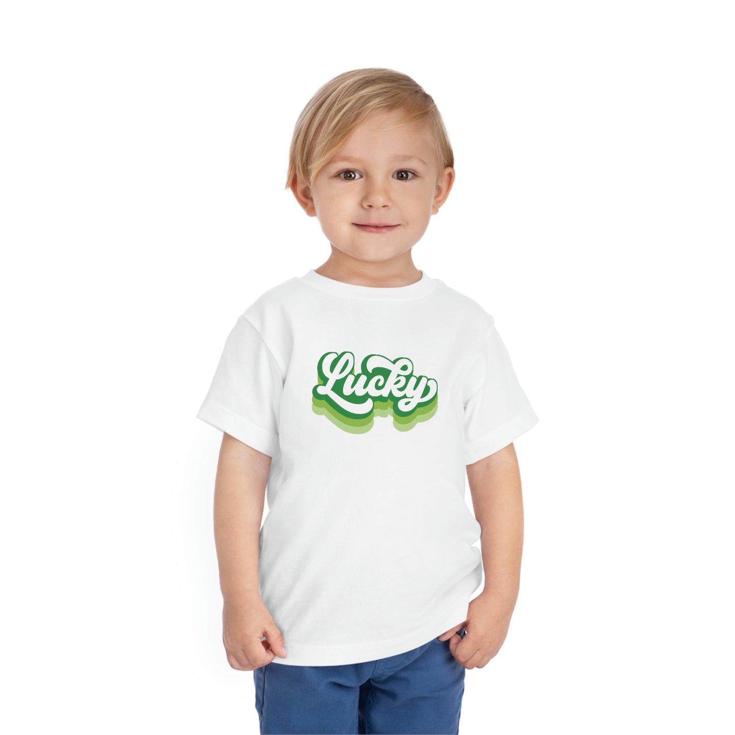 St. Patrick's Day Lucky Bella+Canvas Toddler Short Sleeve Tee