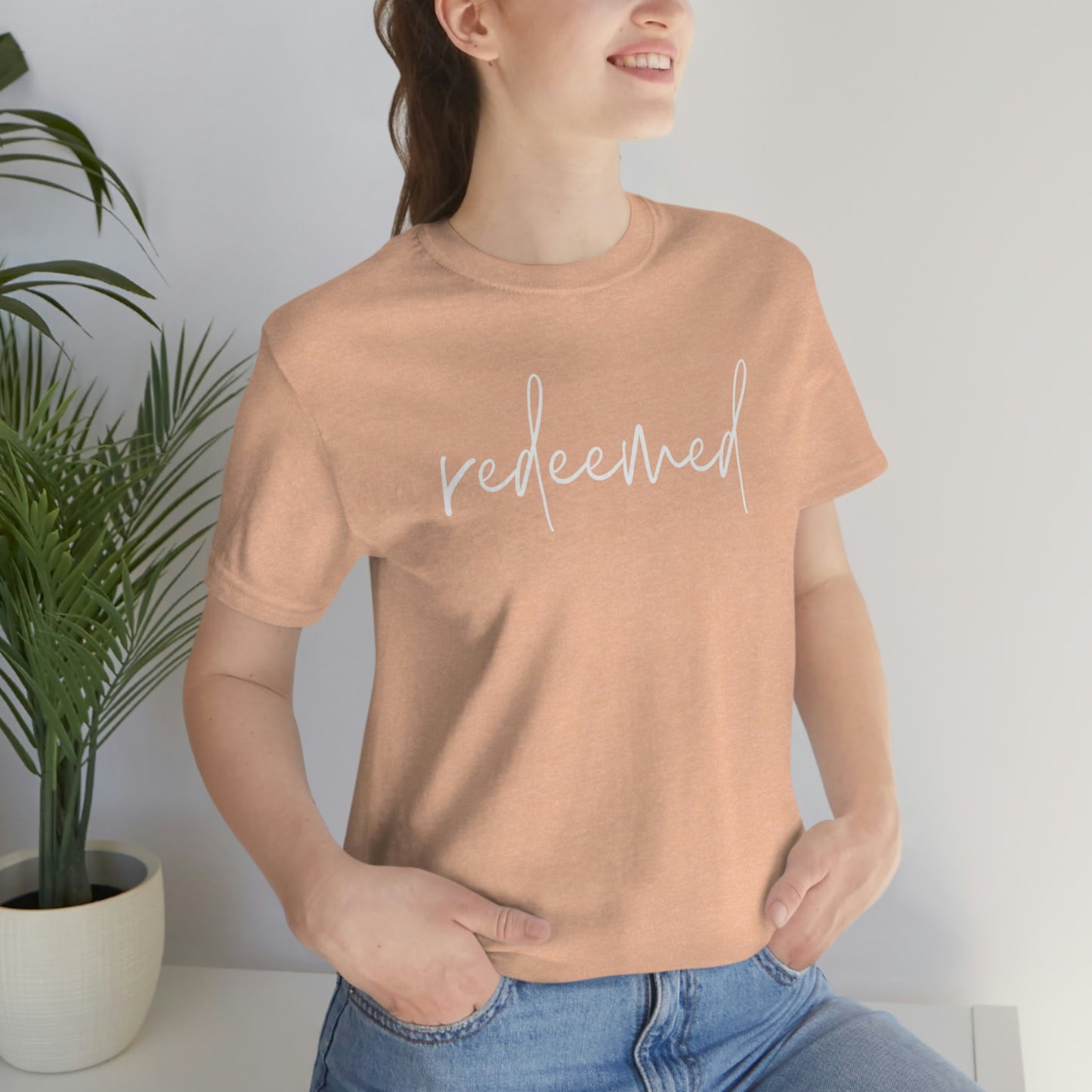 Redeemed Bella+Canvas Unisex Jersey Short Sleeve Tee