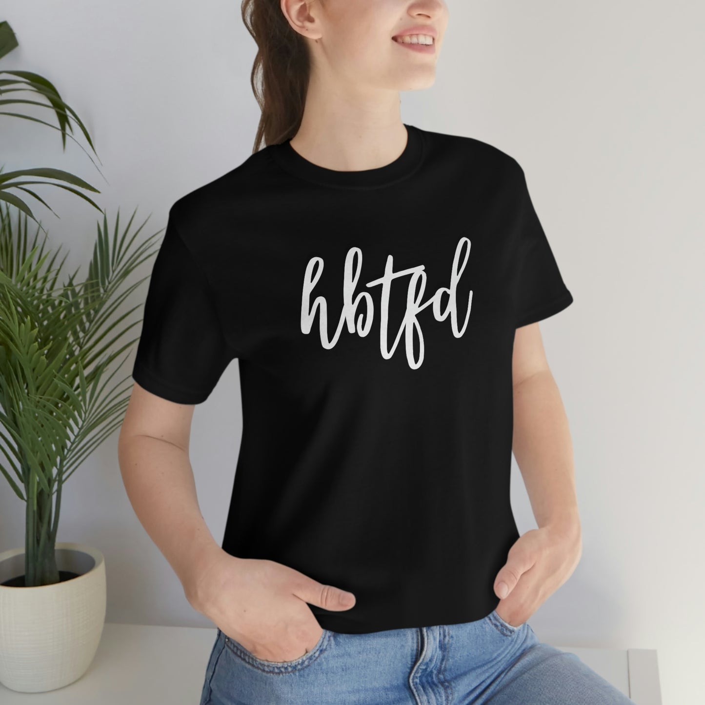 HBTFD girlie font Georgia Bulldog Soft Style Unisex Jersey Short Sleeve Tee