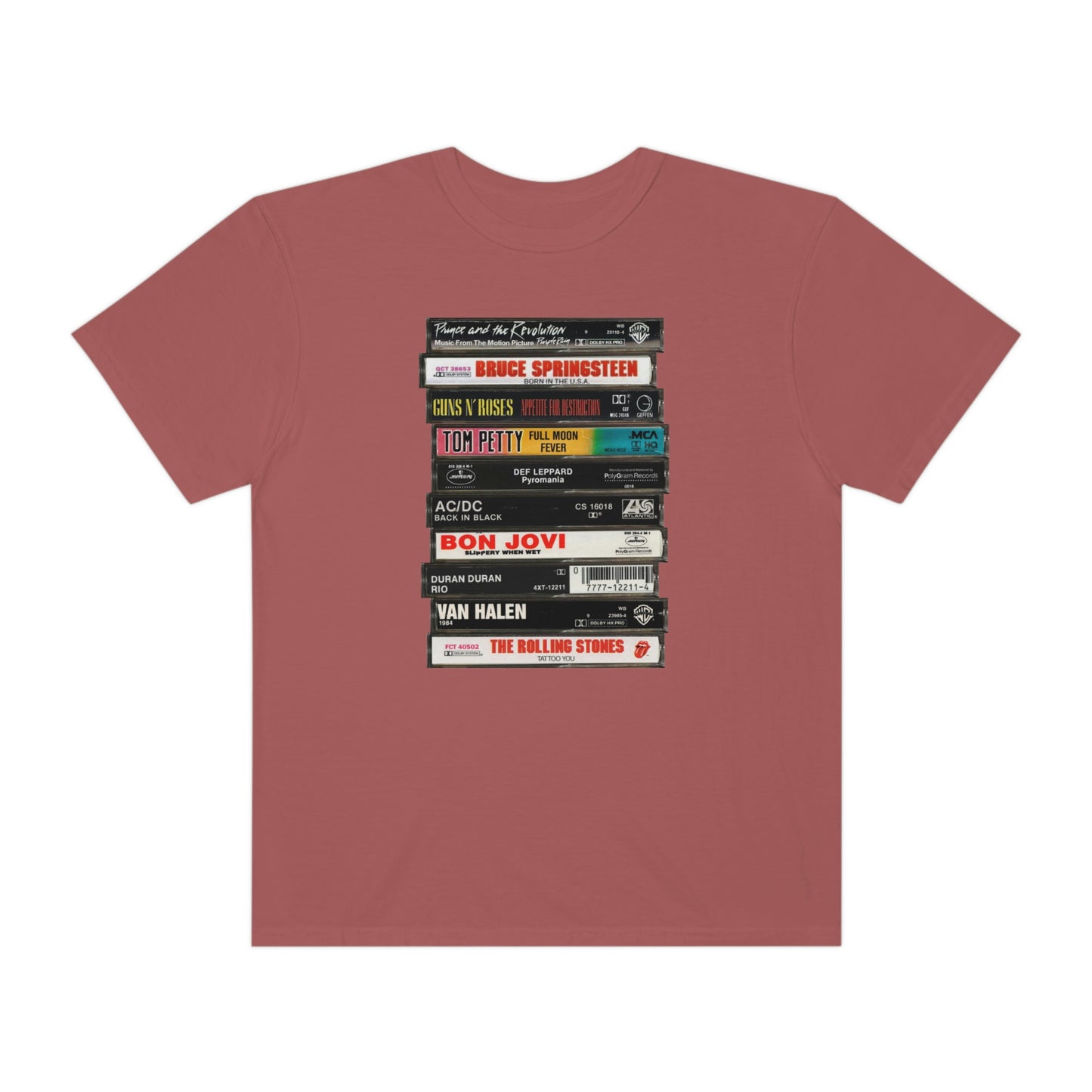 90's Rock Cassette Comfort Colors 1717 Unisex Garment-Dyed T-shirt