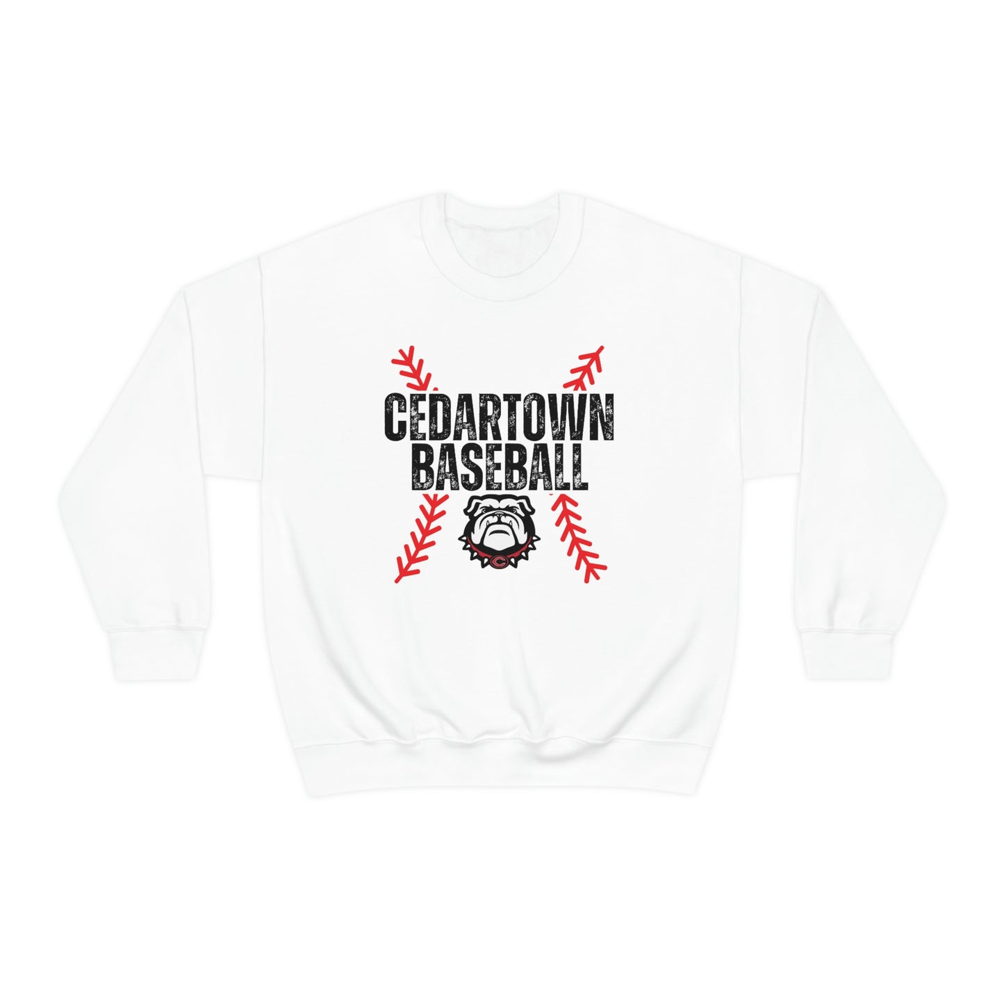 Cedartown Baseball Gildan 18000 Unisex Heavy Blend Crewneck Sweatshirt