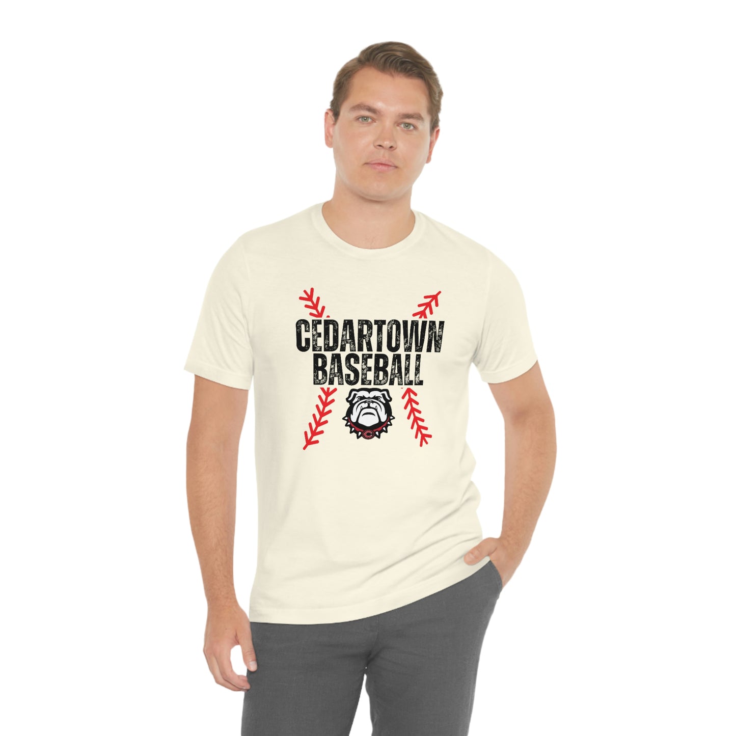 Cedartown Baseball Bella+Canvas 3001 Unisex Jersey Short Sleeve Tee