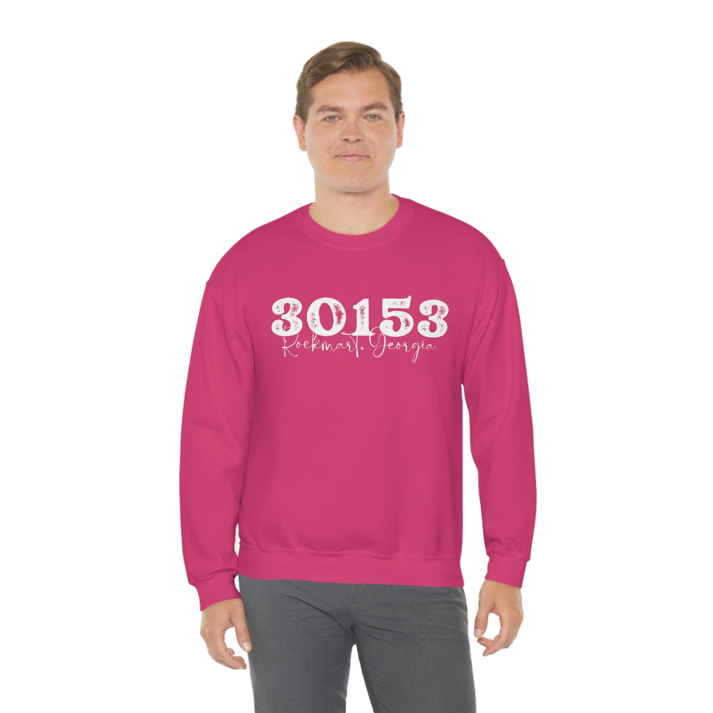 30153 Hometown Sweatshirt Unisex Heavy Blend Crewneck Sweatshirt