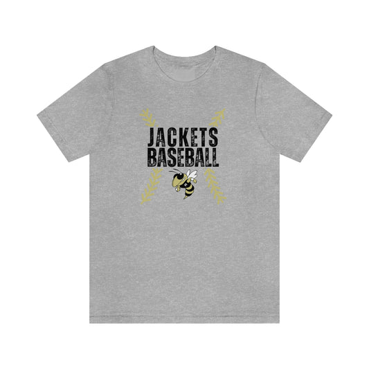 Jackets Baseball Bella+Canvas 3001 Unisex Jersey Short Sleeve Tee