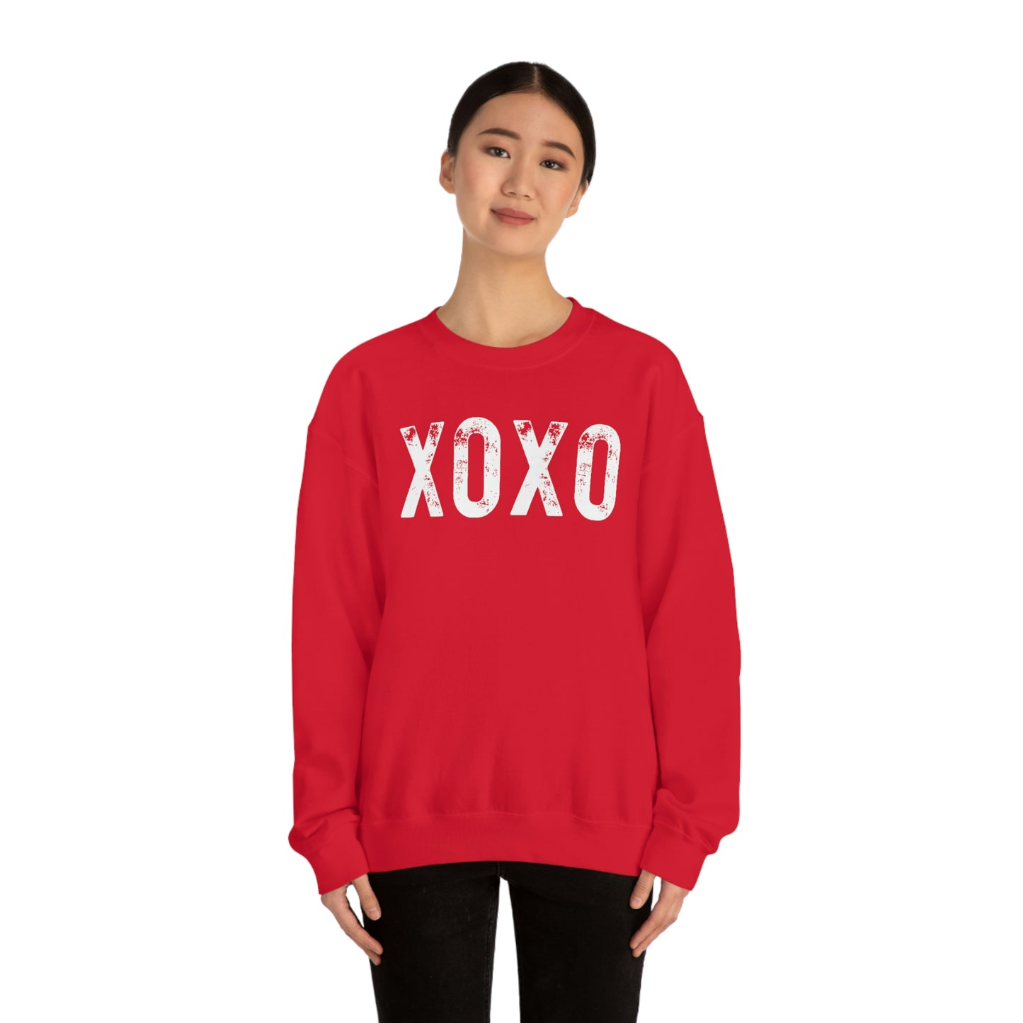 XOXO Valentine Women's Unisex Heavy Blend Crewneck Sweatshirt