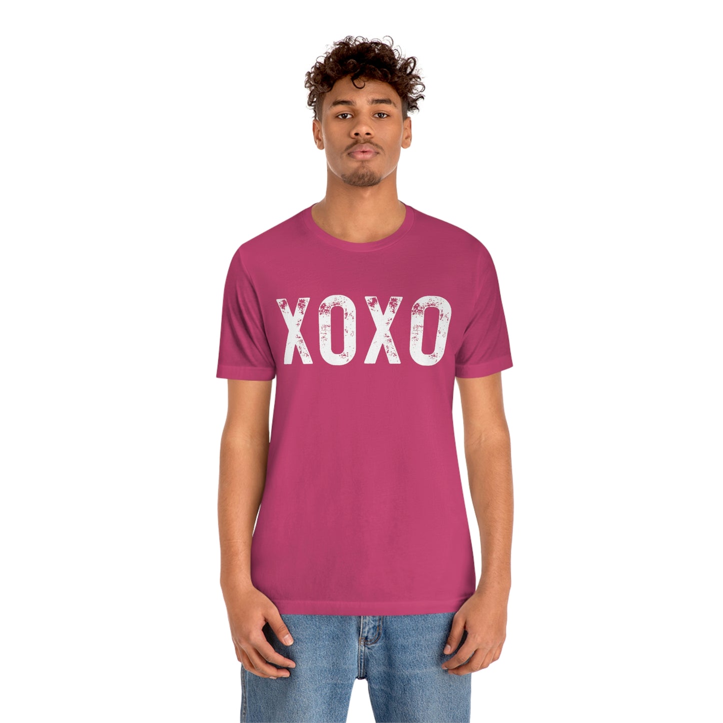 XOXO Valentine Shirt Unisex Jersey Short Sleeve Tee