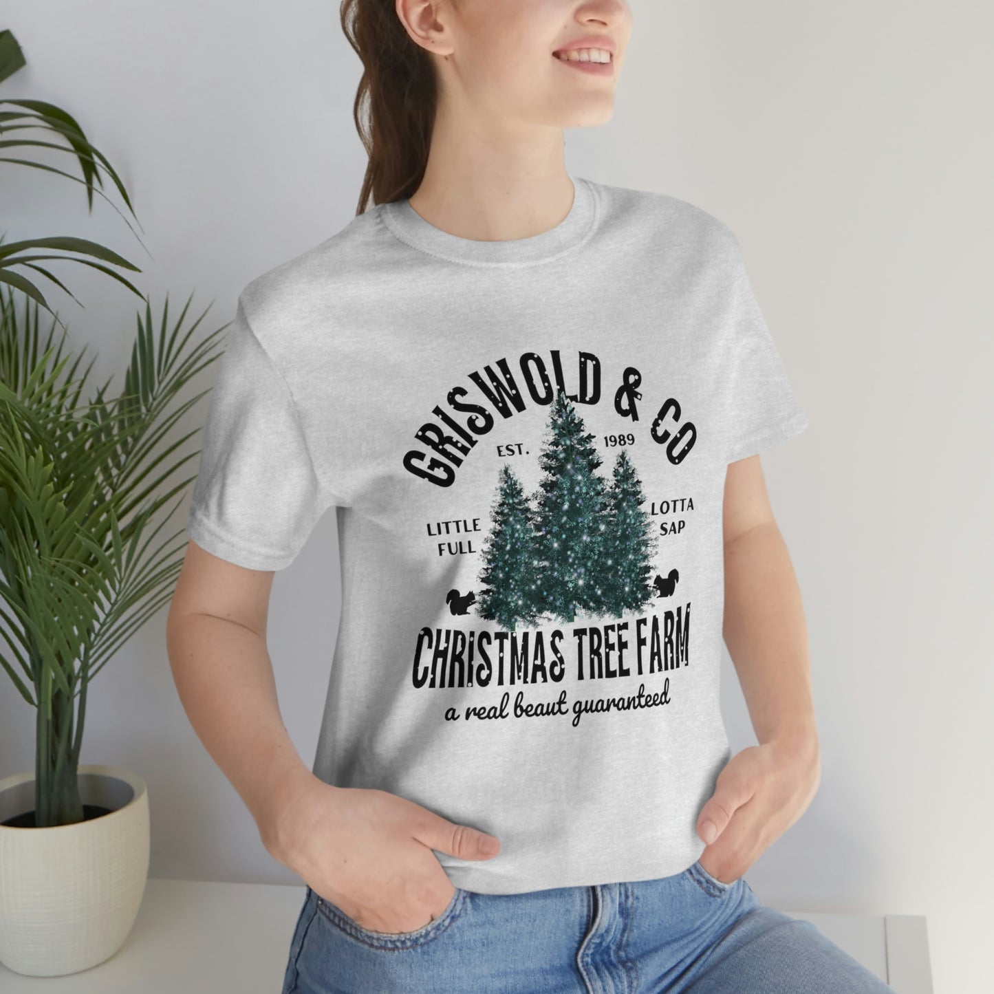 Christmas Griswold Tree Farm Unisex Jersey Short Sleeve Tee