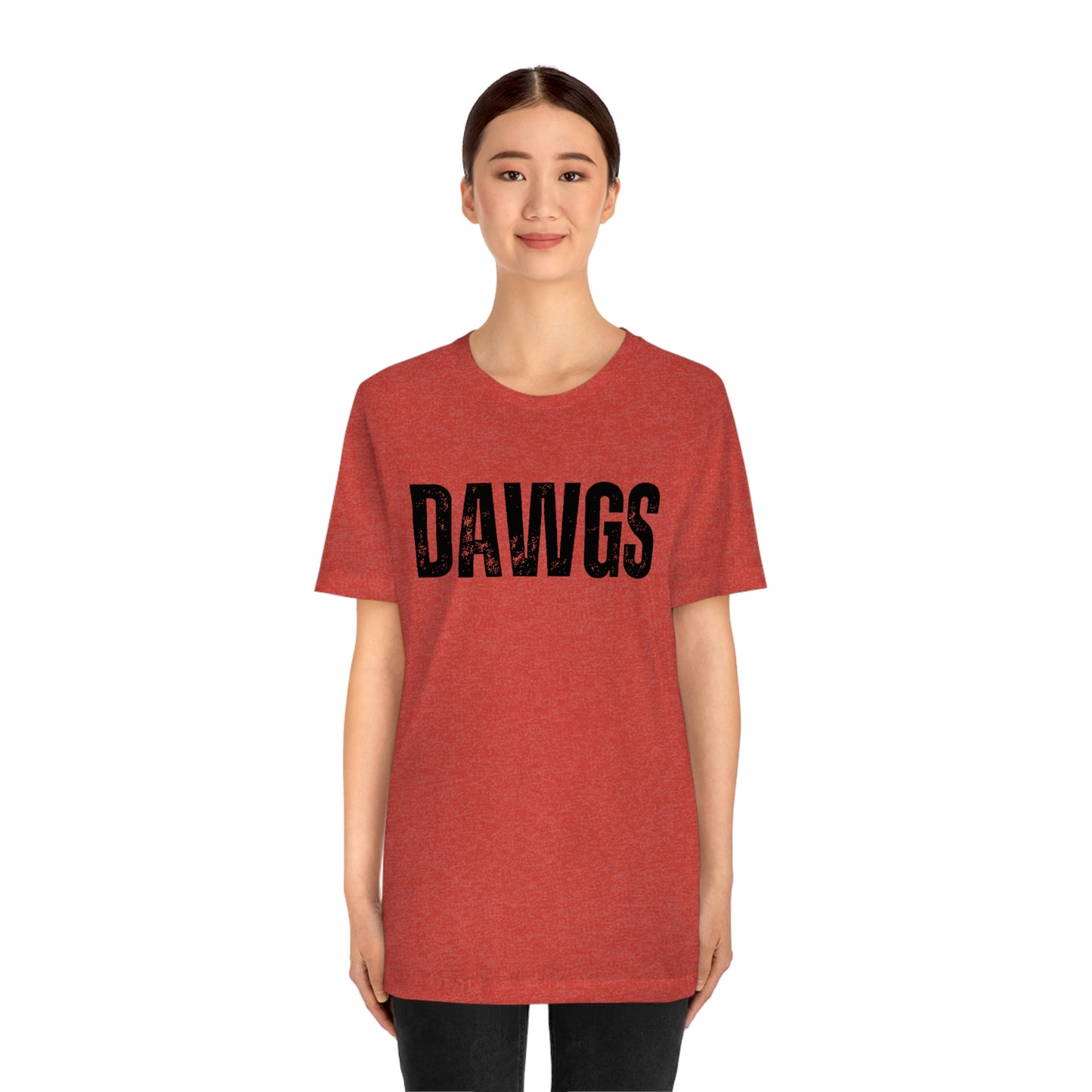 Dawgs Women's and Men's Bella+Canvas 3001 Unisex Jersey Short Sleeve Tee