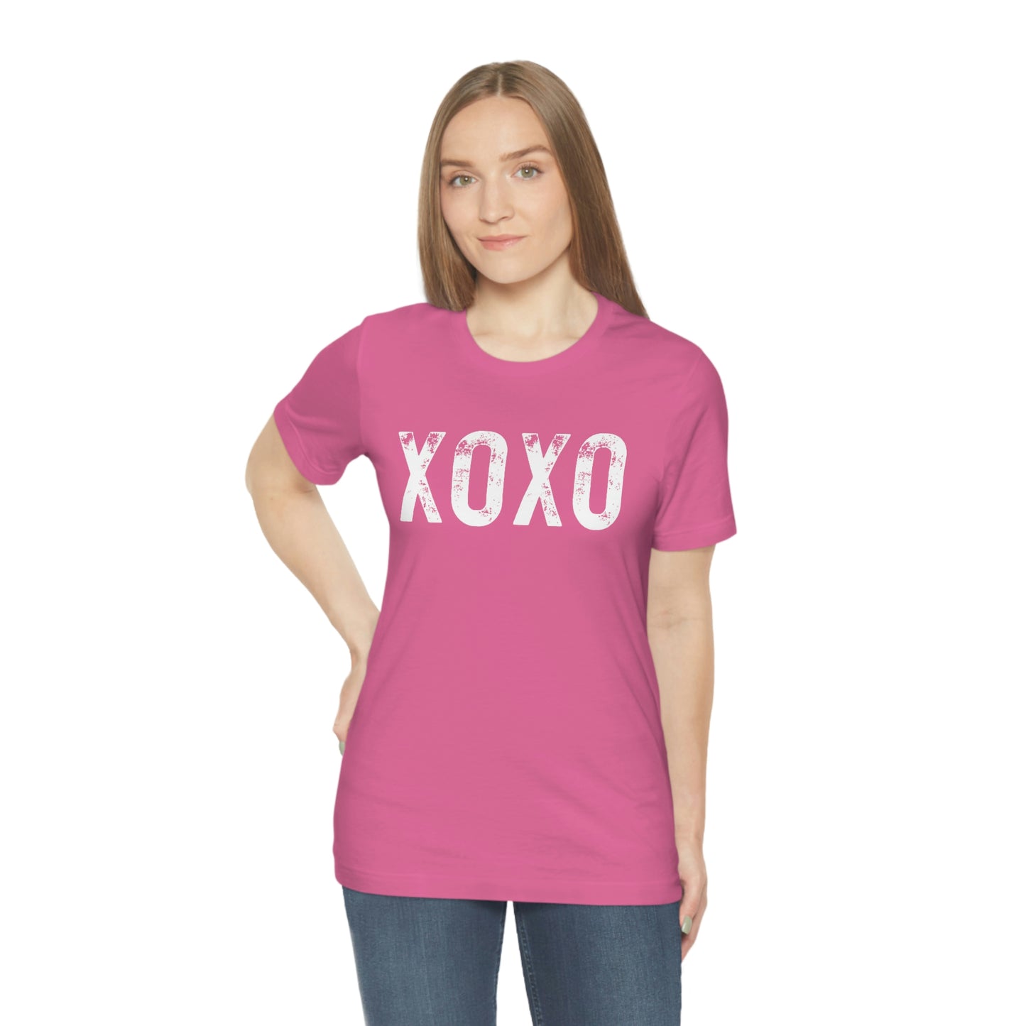 XOXO Valentine Shirt Unisex Jersey Short Sleeve Tee