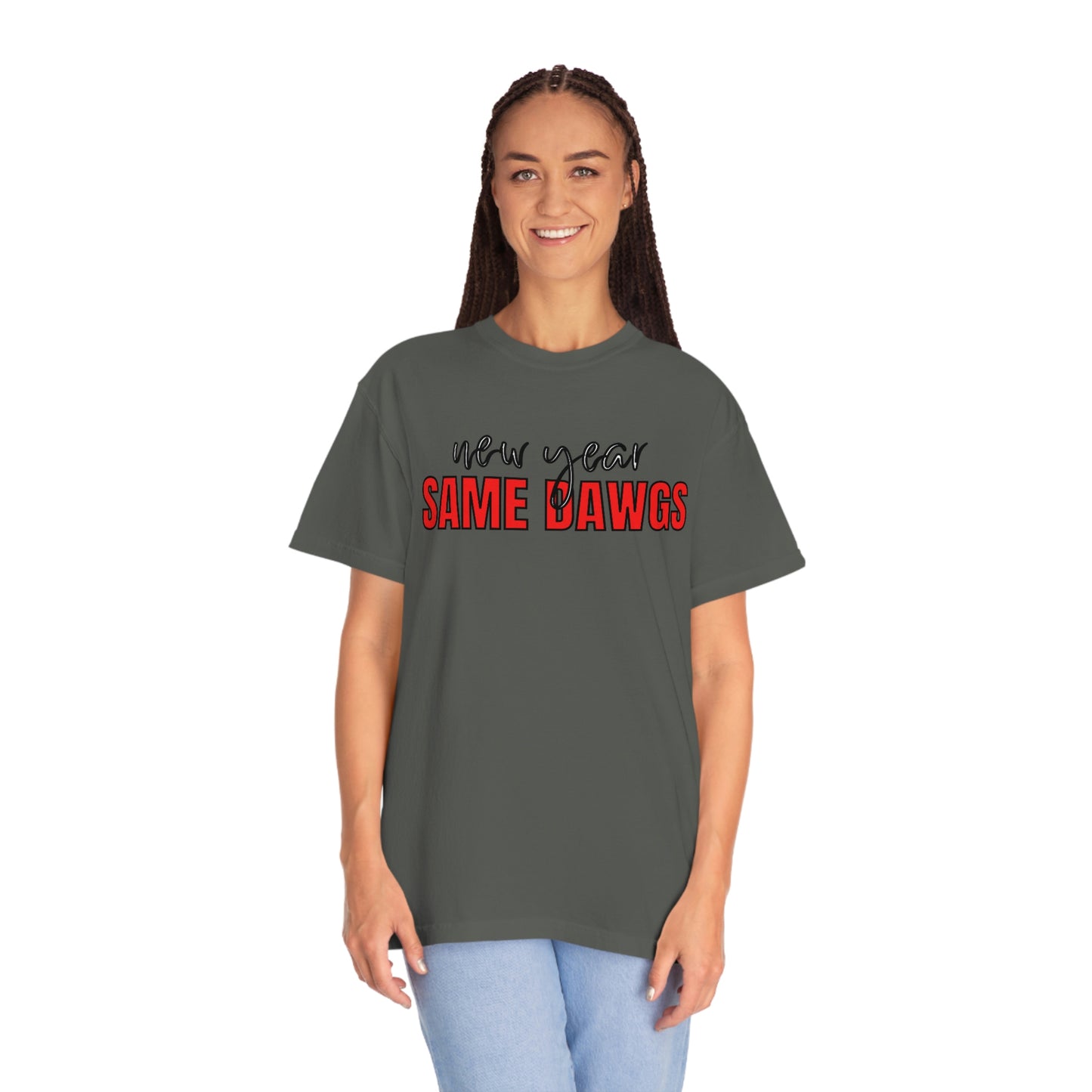 Comfort Colors 1717 New Year SAME Dawgs Unisex Garment-Dyed T-shirt