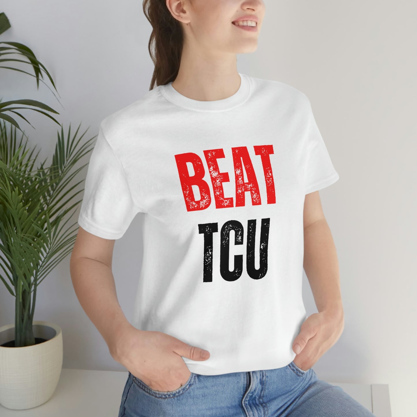 UGA Beat TCU National Championship Shirt Soft style Unisex Jersey Short Sleeve Tee