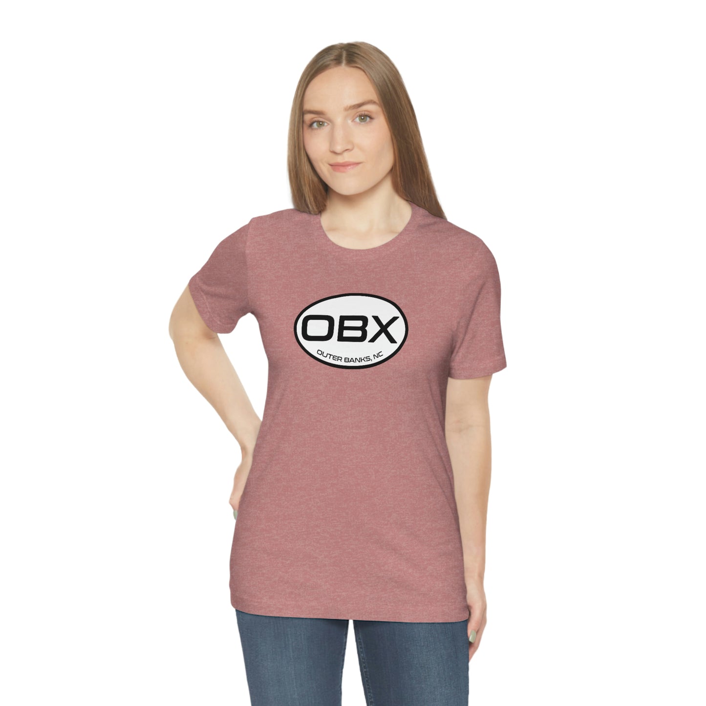 Outer Banks OBX Bella+Canvas 3001 Unisex Jersey Short Sleeve Tee