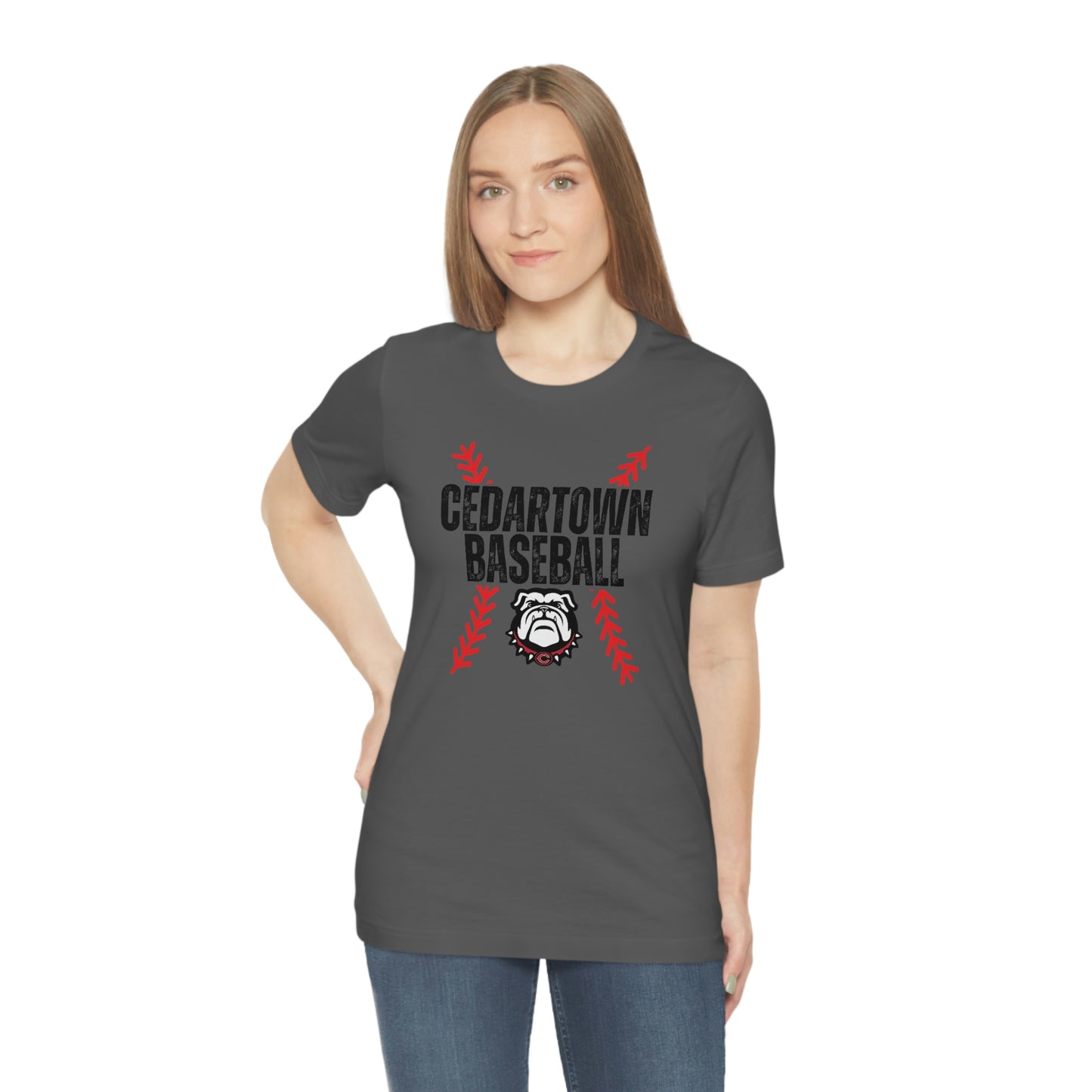 Cedartown Baseball Bella+Canvas 3001 Unisex Jersey Short Sleeve Tee