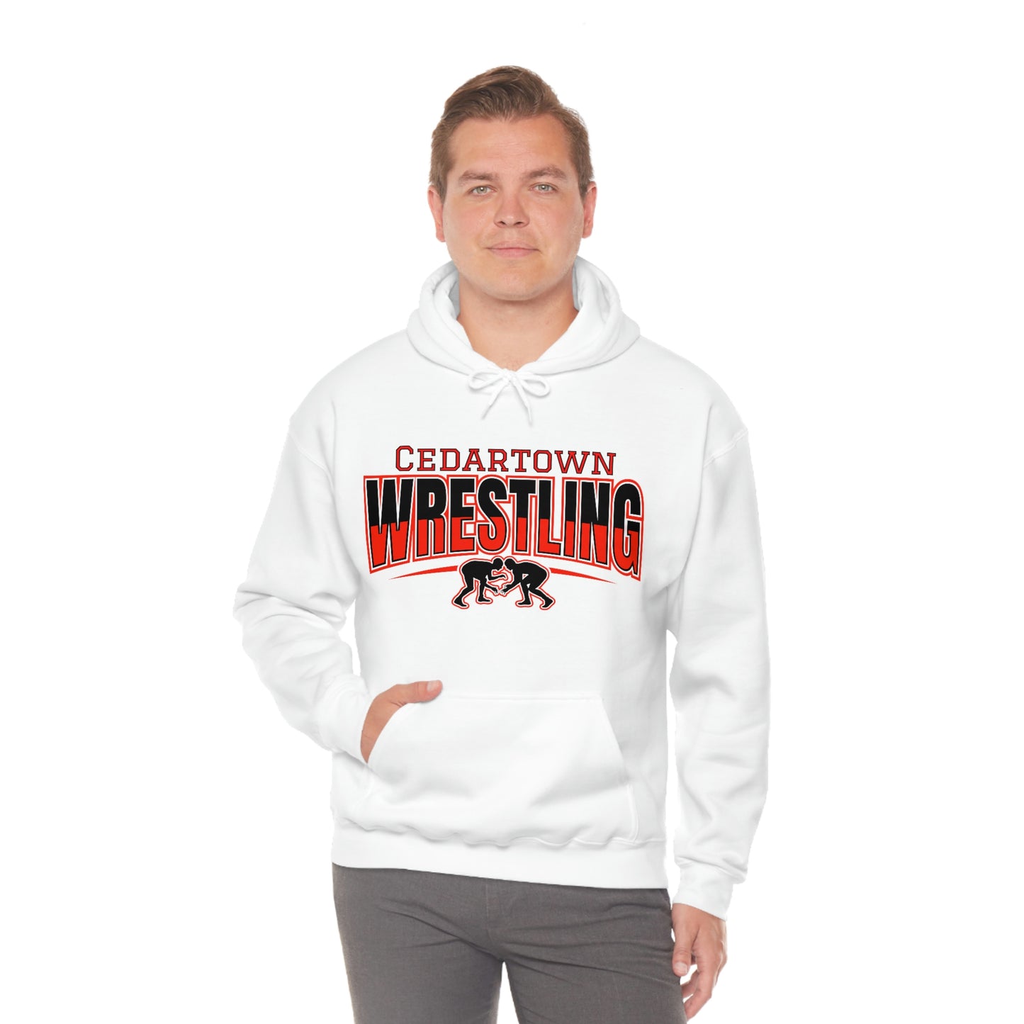 Cedartown Wrestling Unisex Heavy Blend Hooded Sweatshirt