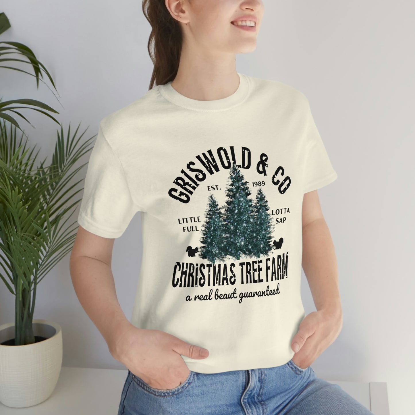 Christmas Griswold Tree Farm Unisex Jersey Short Sleeve Tee