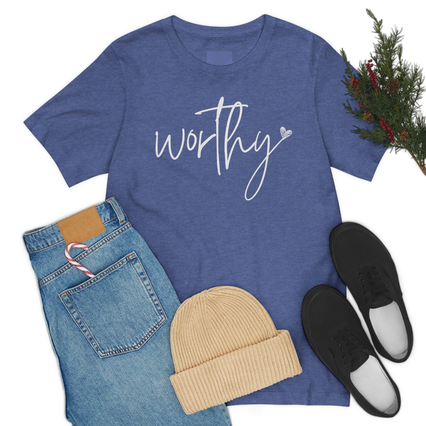 Worthy Unisex Jersey Short Sleeve Tee