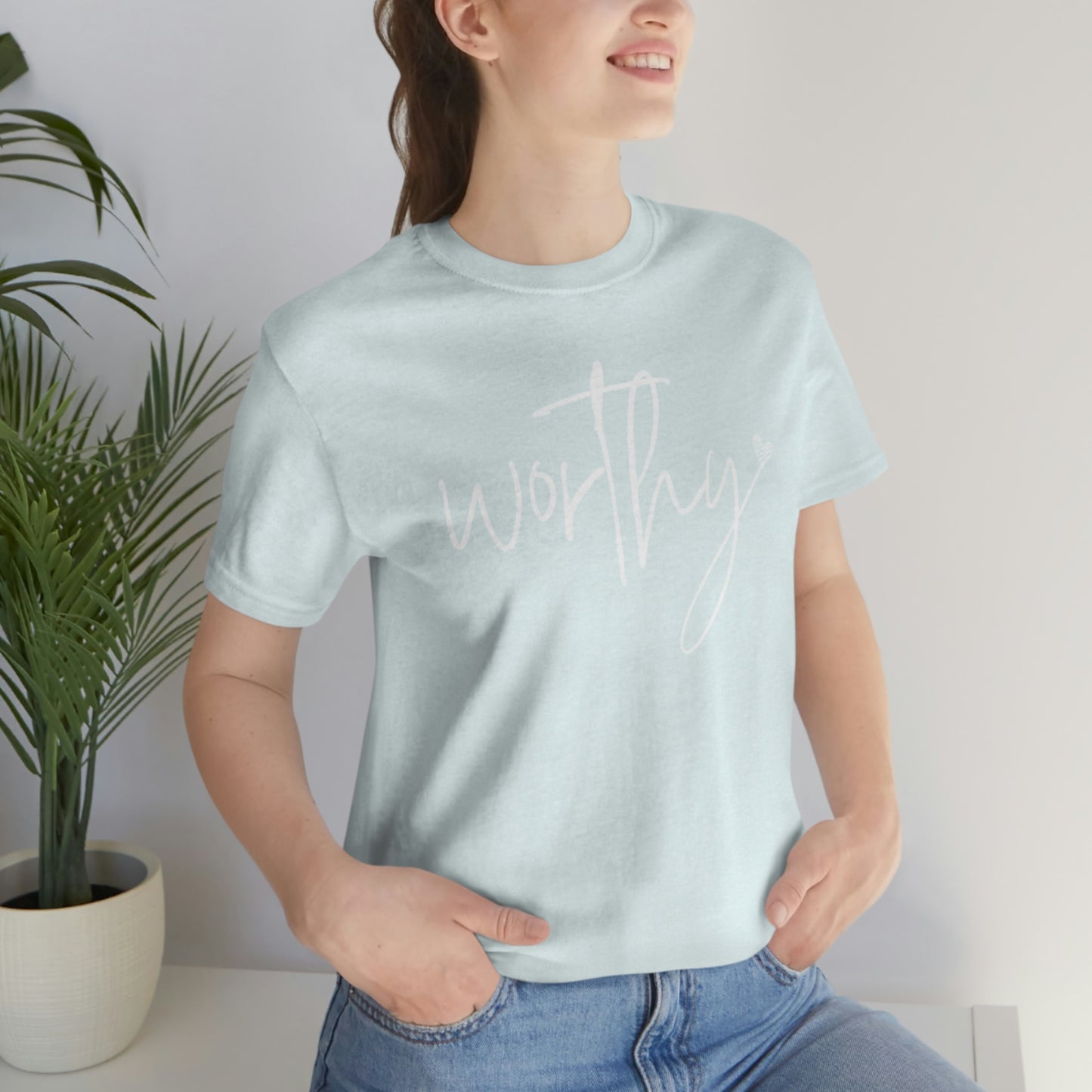 Worthy Unisex Jersey Short Sleeve Tee