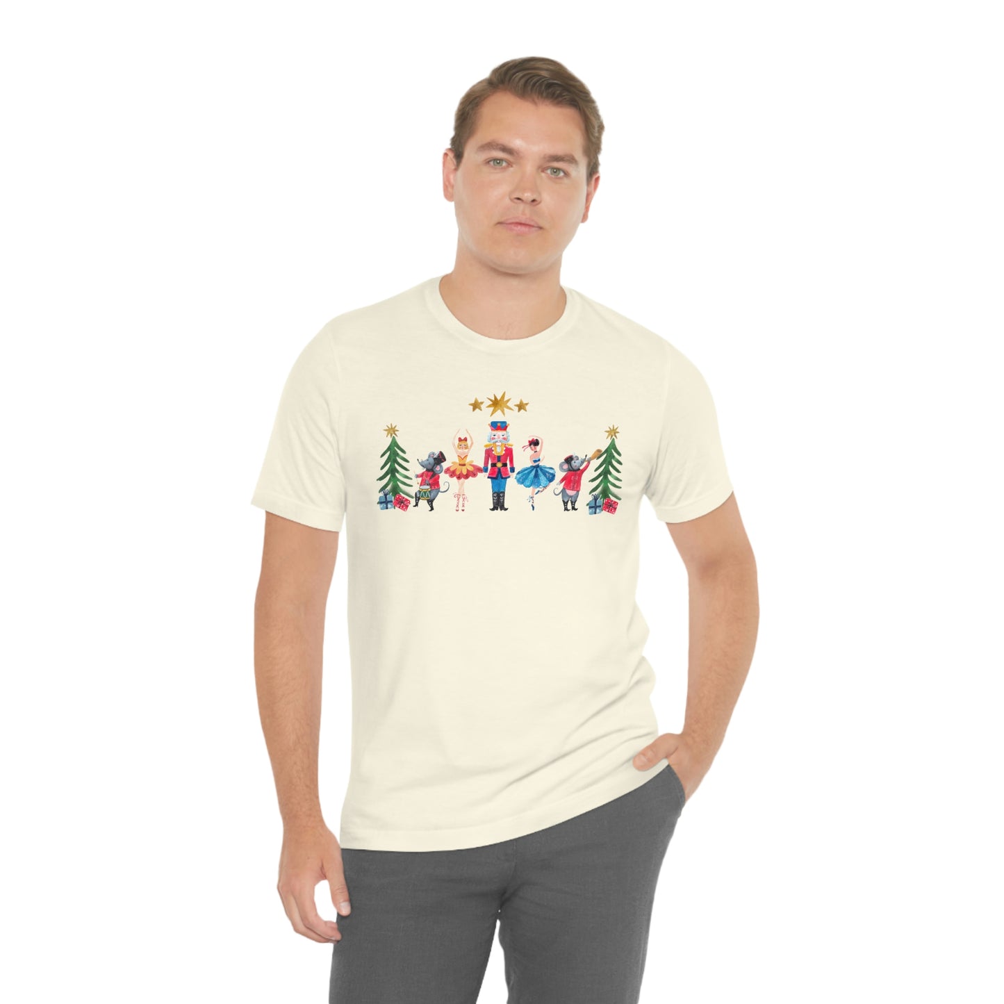 Nutcracker Christmas Unisex Jersey Short Sleeve Tee