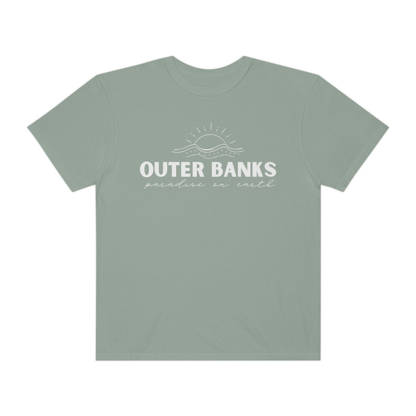 Outer Banks OBX Paradise on Earth Comfort Colors 1717 Unisex Garment-Dyed T-shirt