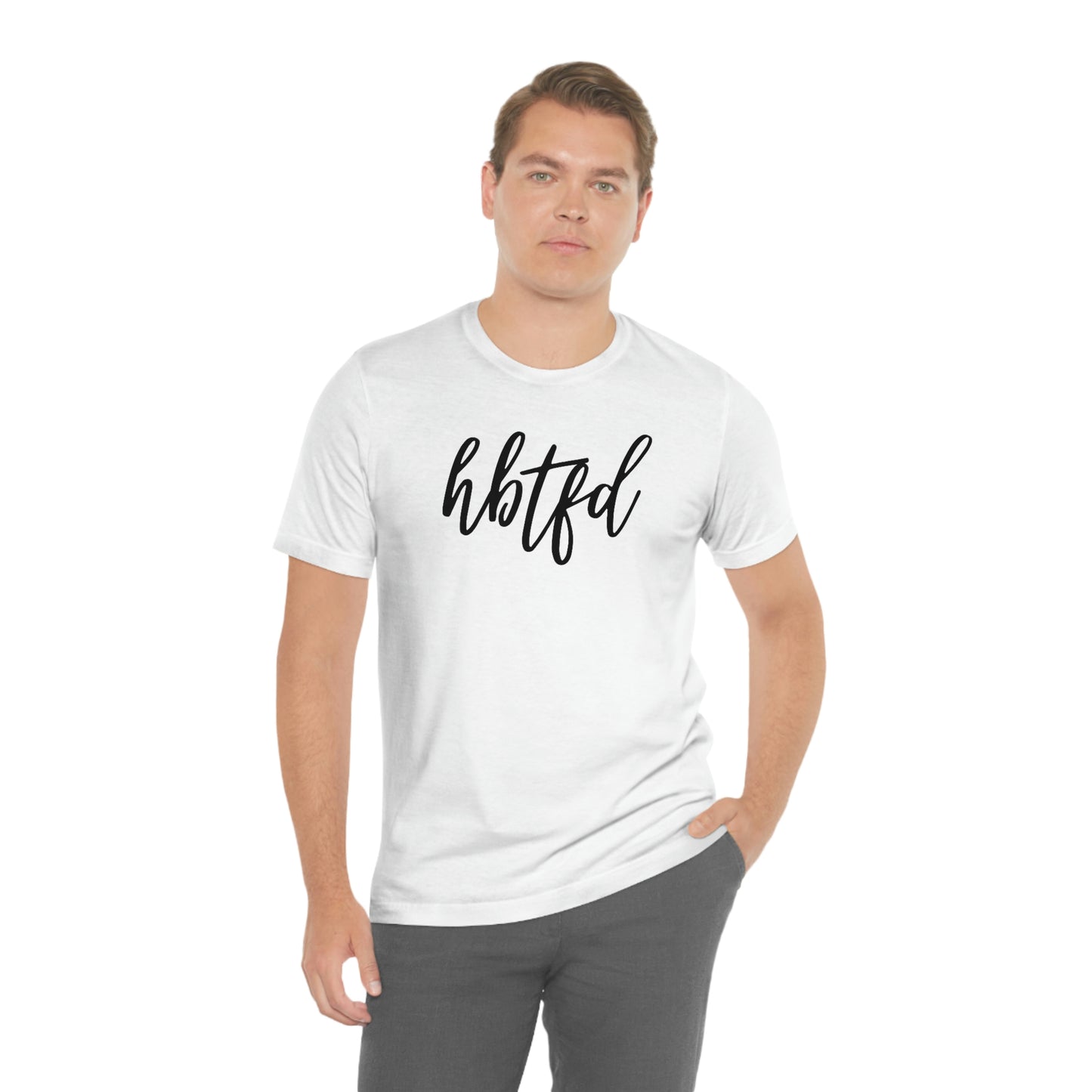 HBTFD girlie font Georgia Bulldog Soft Style Unisex Jersey Short Sleeve Tee