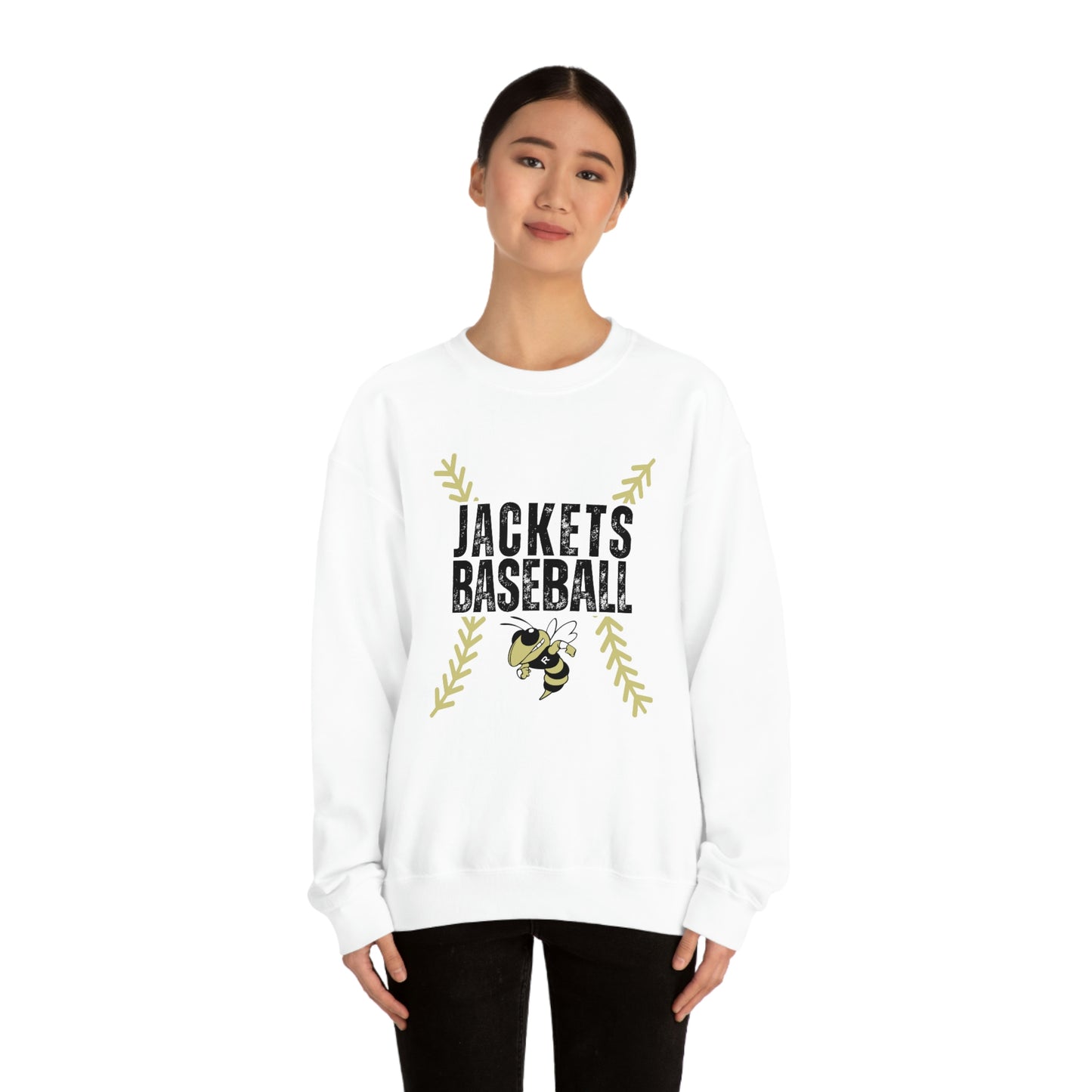 Jackets Baseball Gildan 18000 Unisex Heavy Blend Crewneck Sweatshirt