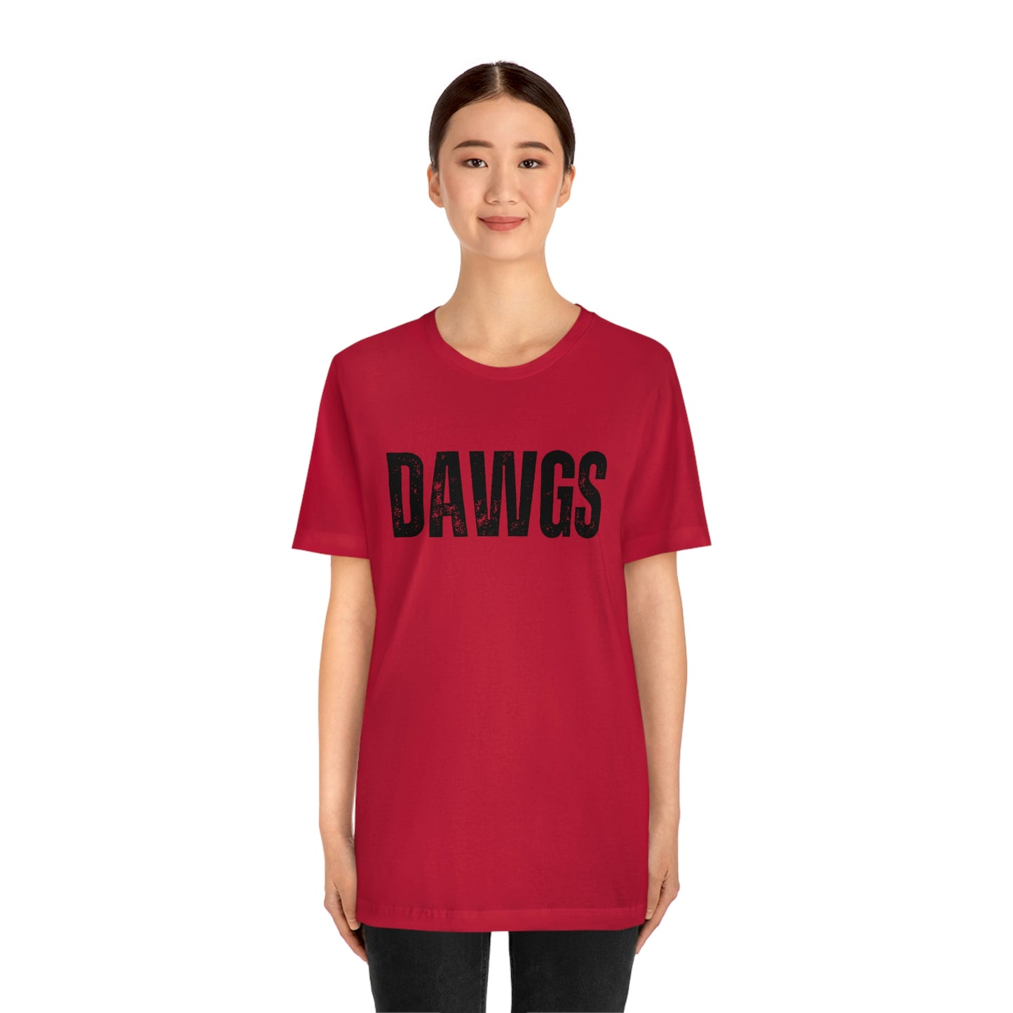 Dawgs Women's and Men's Bella+Canvas 3001 Unisex Jersey Short Sleeve Tee