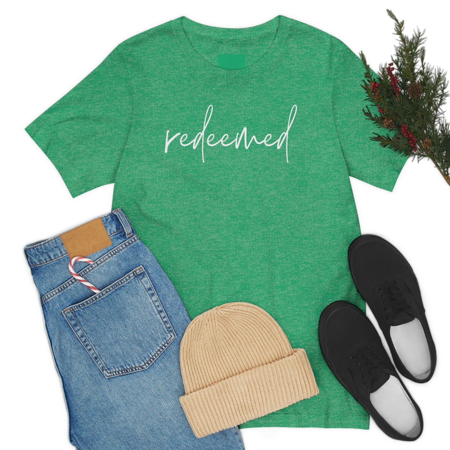 Redeemed Bella+Canvas Unisex Jersey Short Sleeve Tee